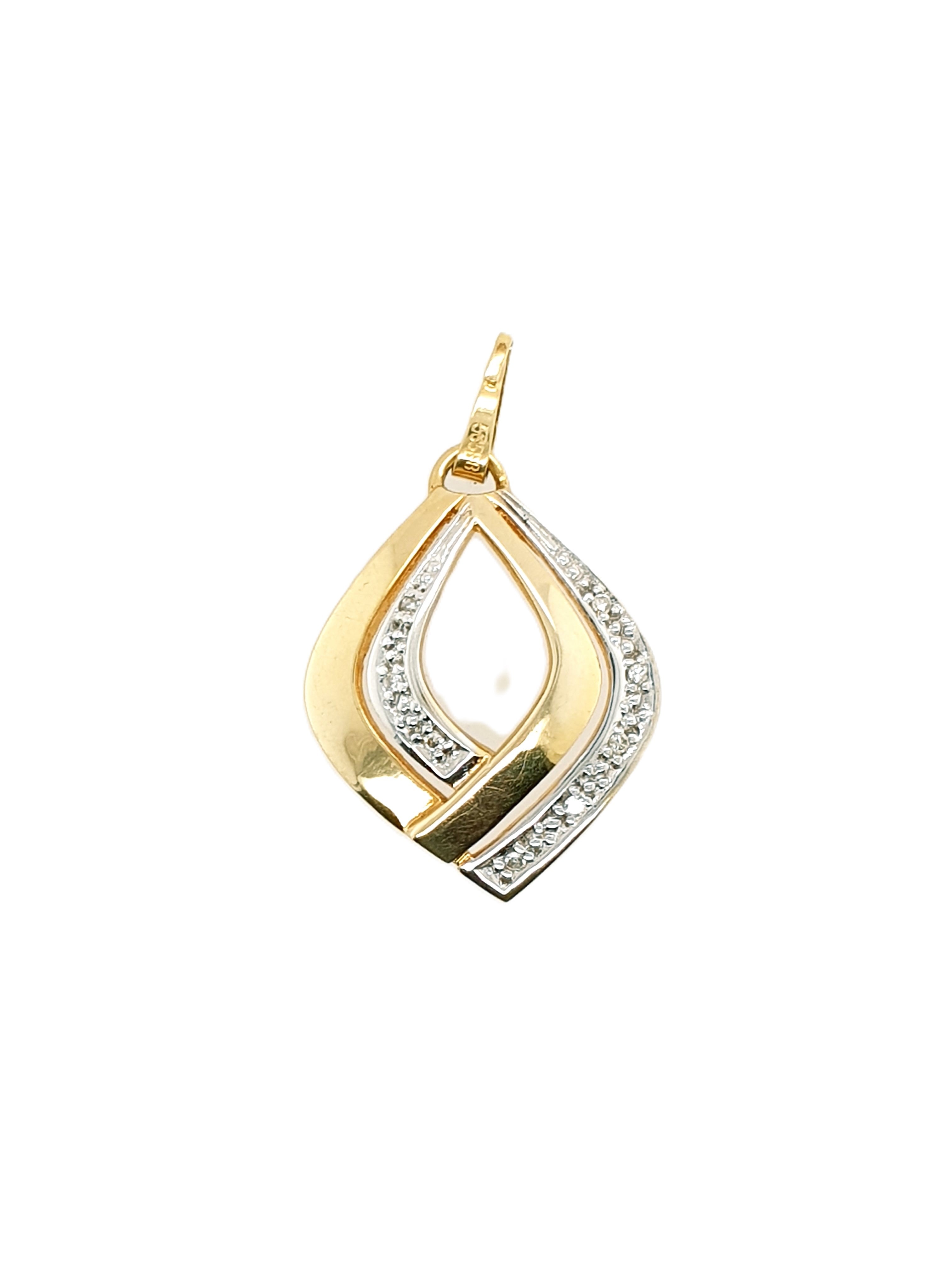 Brillant Gold Schmuckanhänger 585/14kt