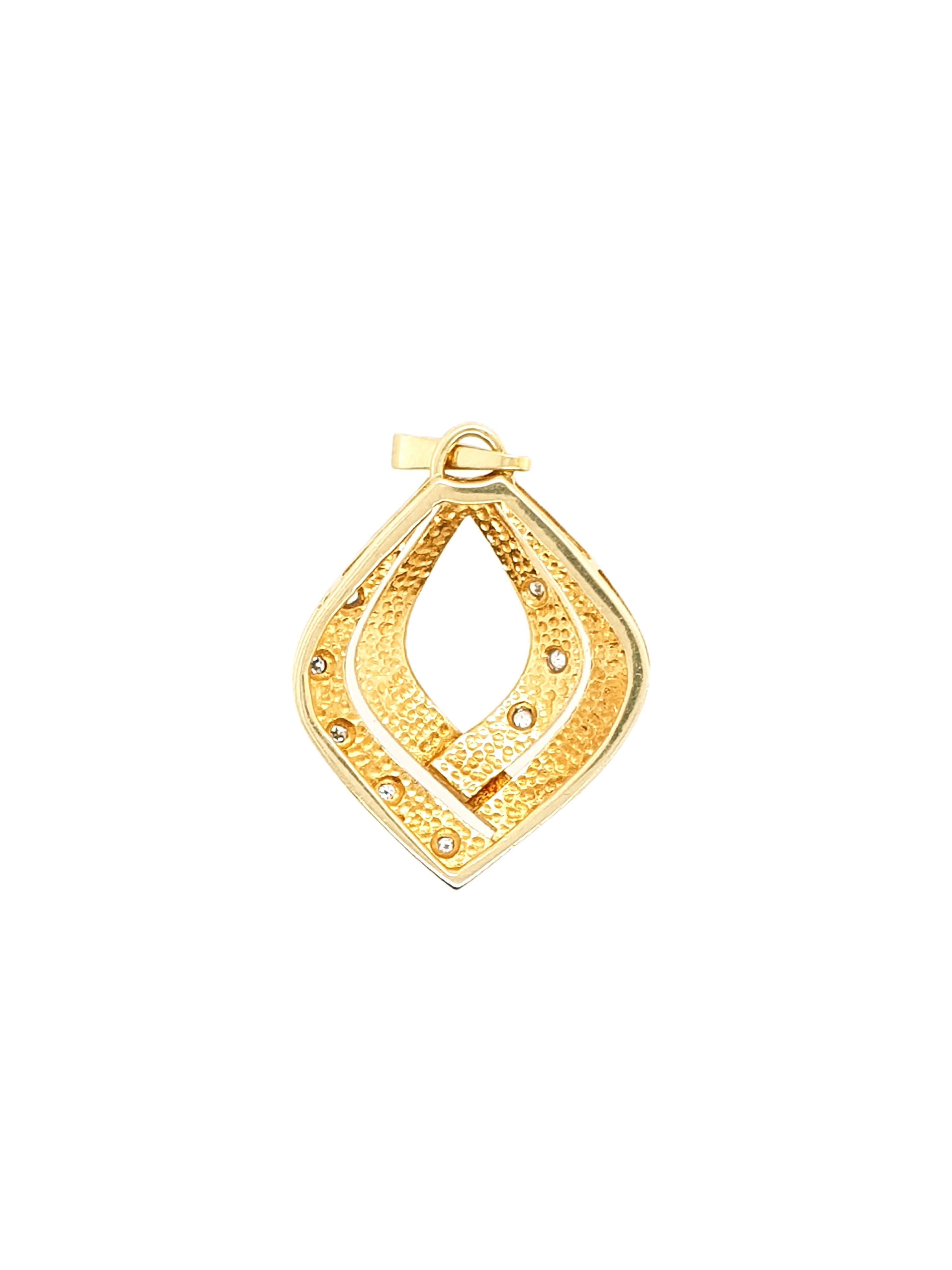Brillant Gold Schmuckanhänger 585/14kt