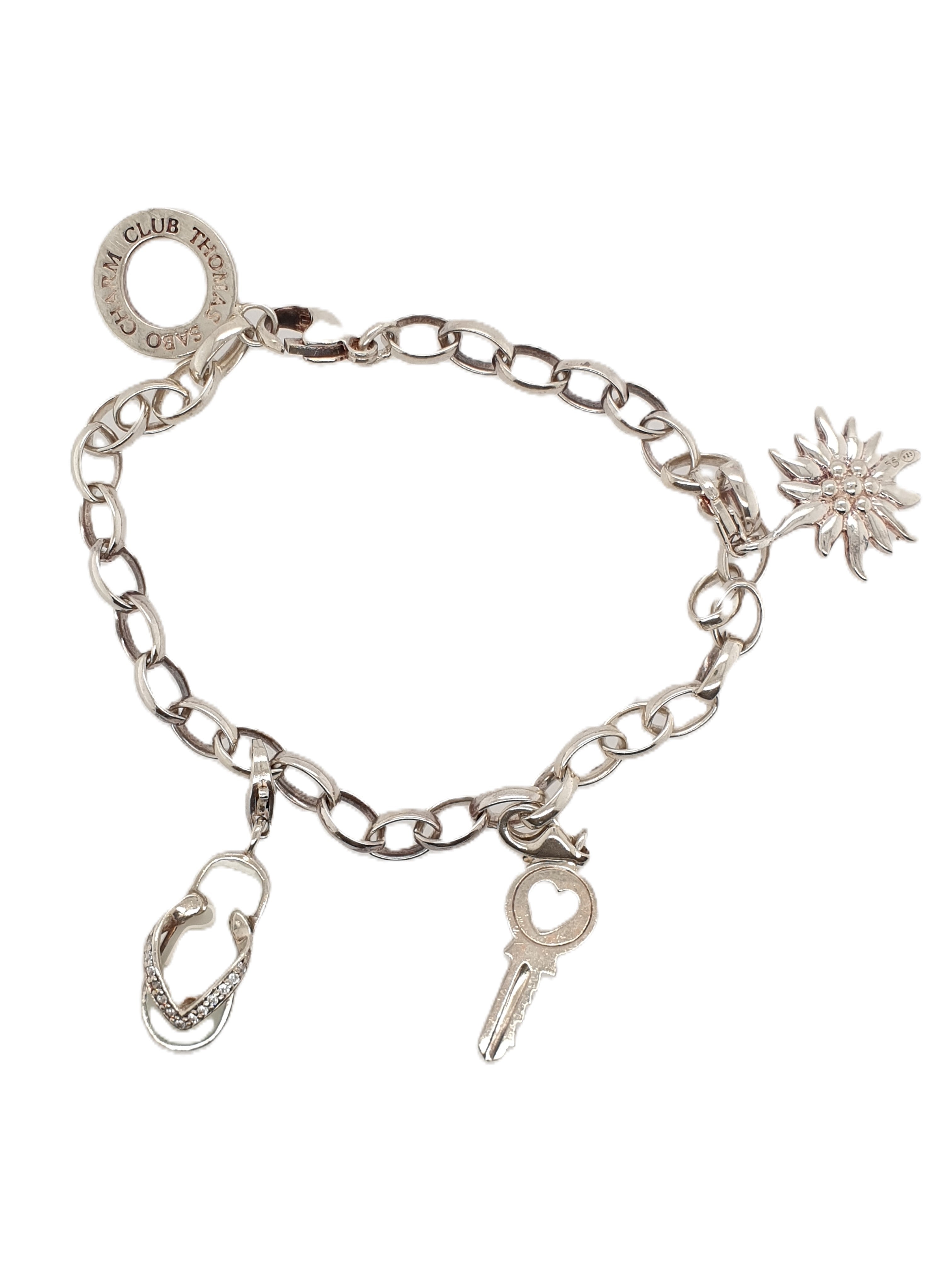 THOMAS SABO Silber Armband 925 ca.20cm