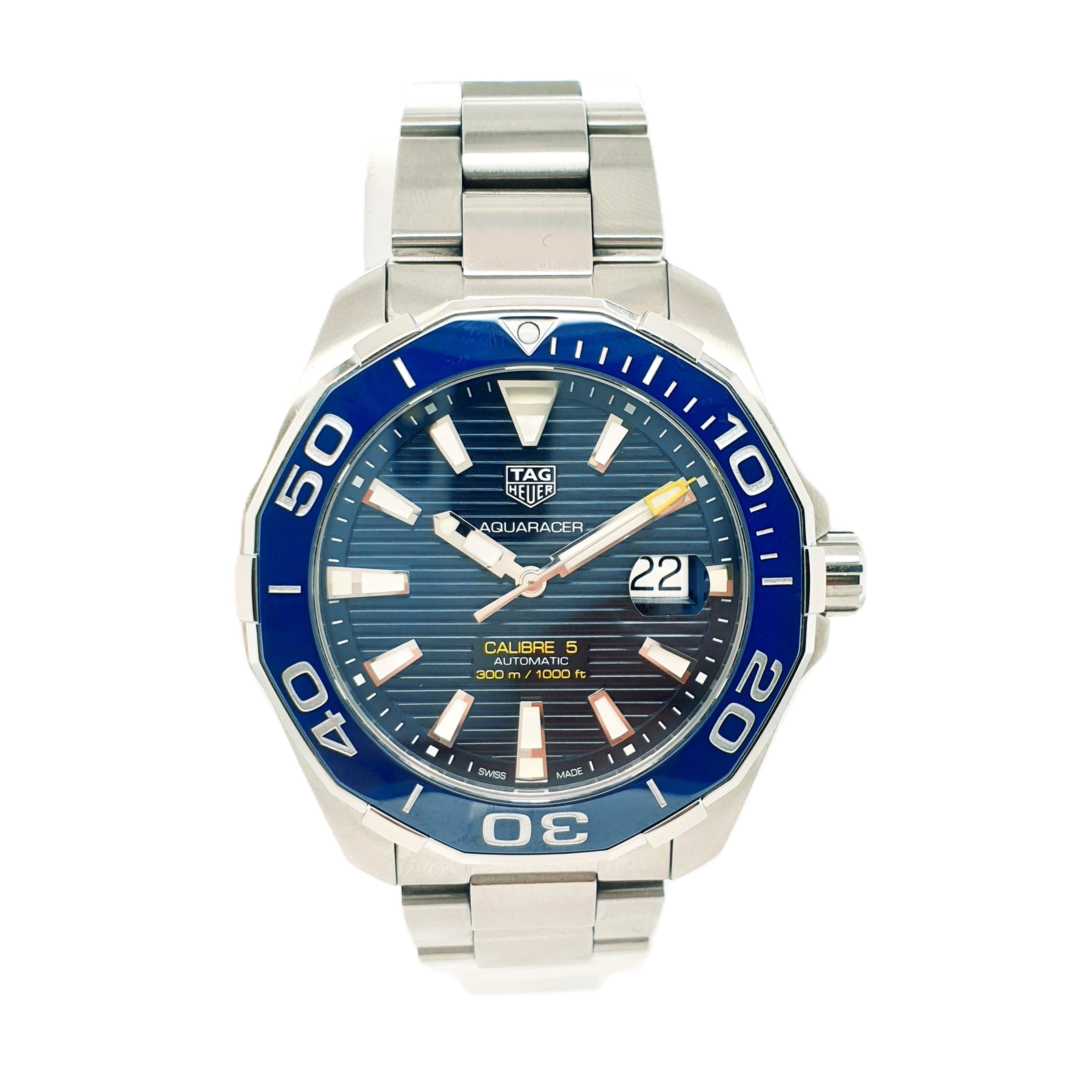 TAG HEUER Aquaracer Calibre 5 Ref: WAY201B Fullset