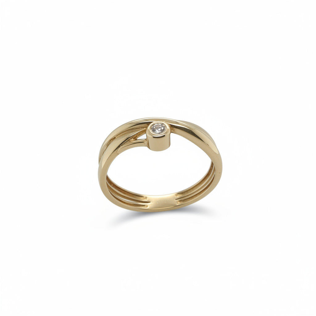 Brillant Gold Ring Gr.55
