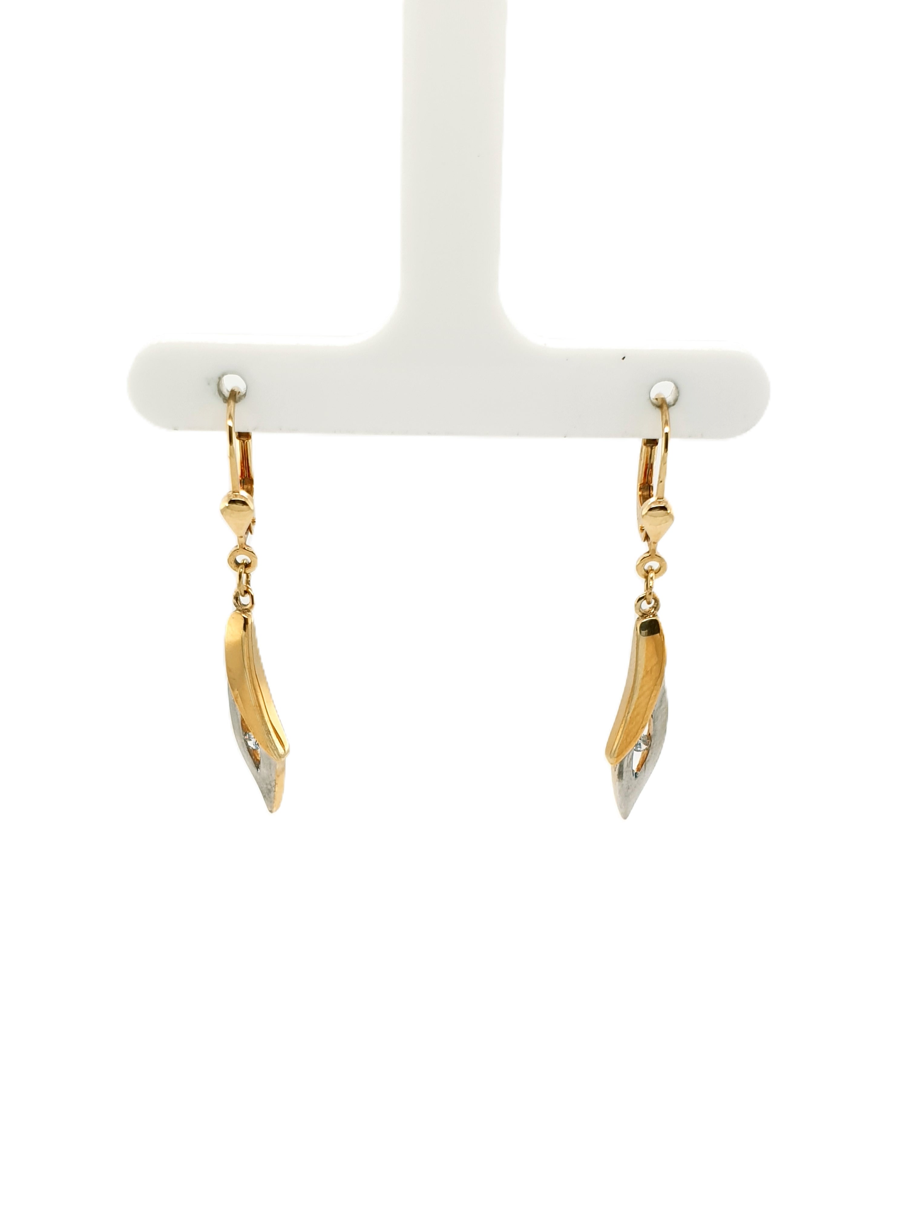 Gold Ohrringe 333/8kt