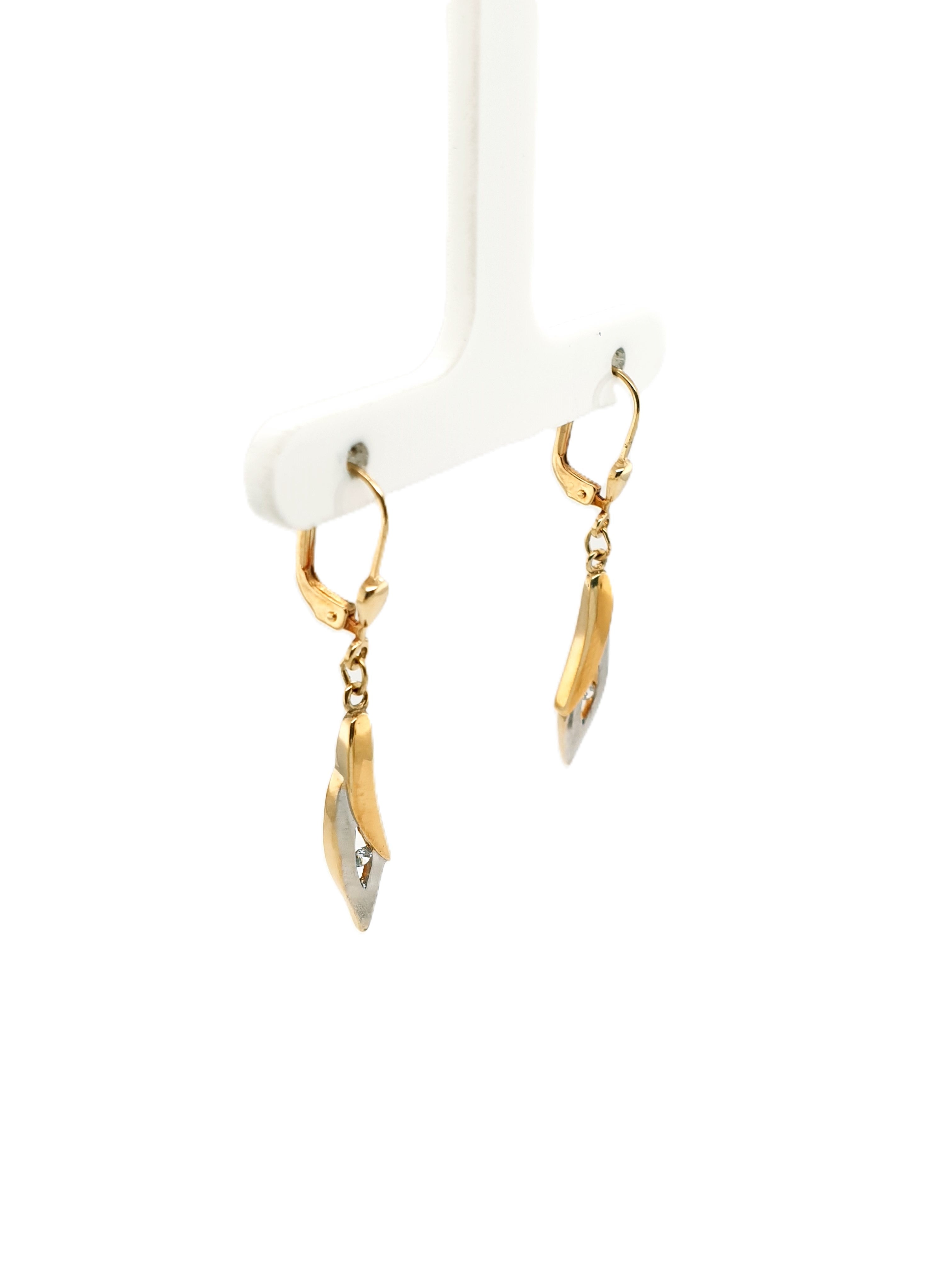 Gold Ohrringe 333/8kt