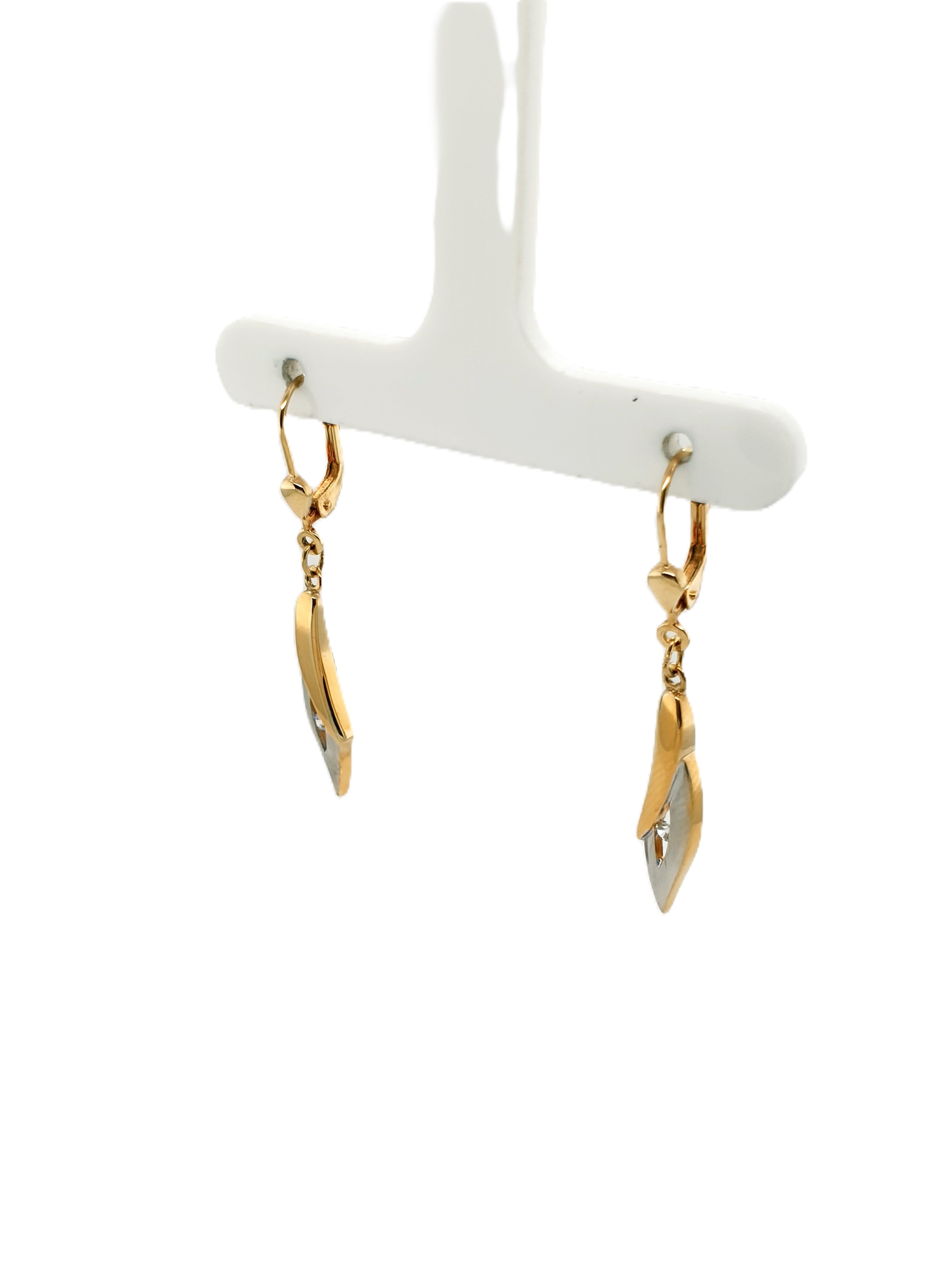 Gold Ohrringe 333/8kt