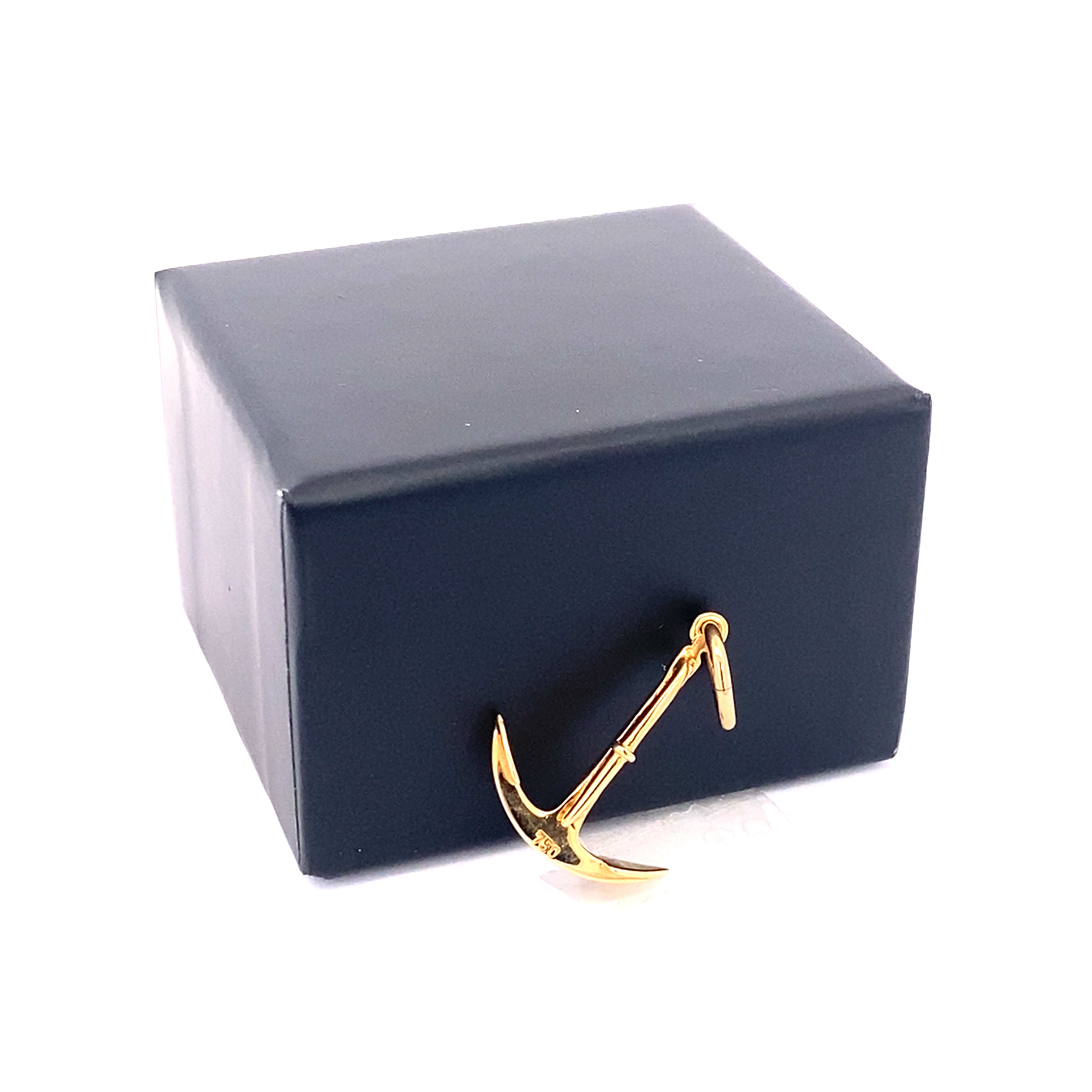 Schmuckanhänger Anker Gelbgold 750