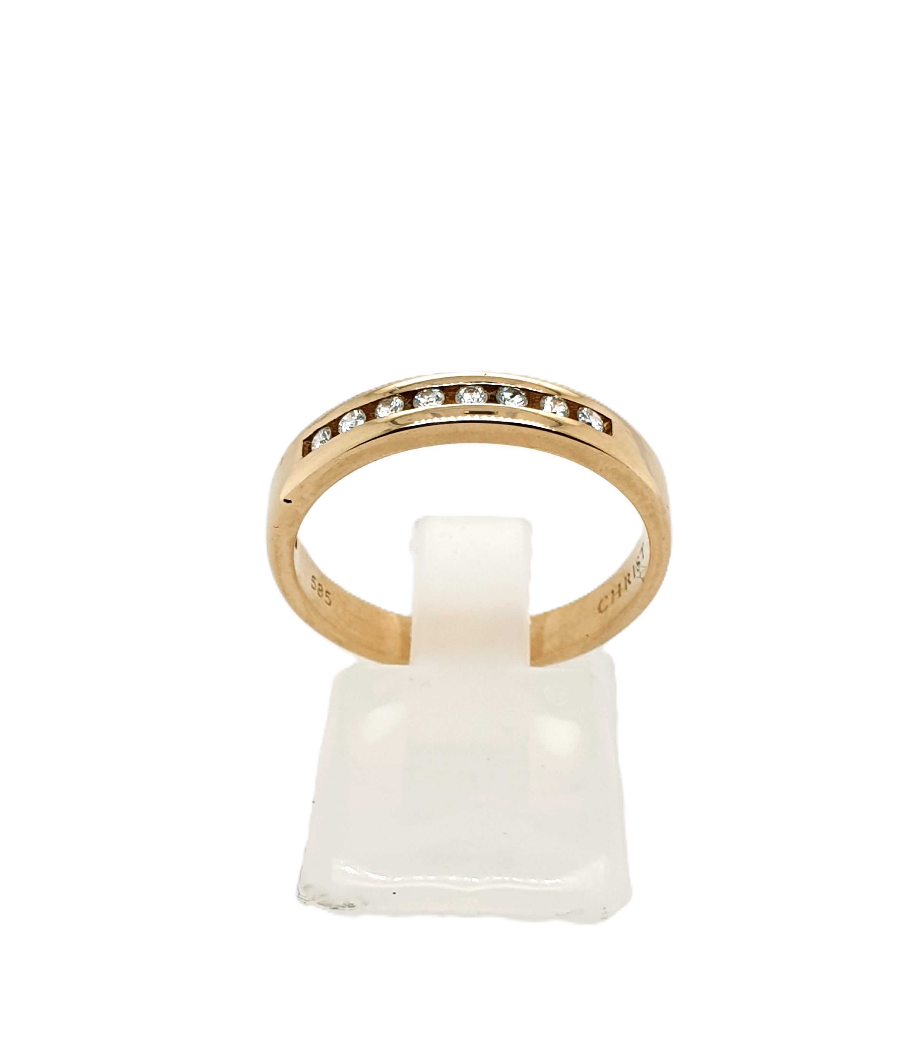 CHRIST Brillant Ring 585/14kt Gold Gr.58