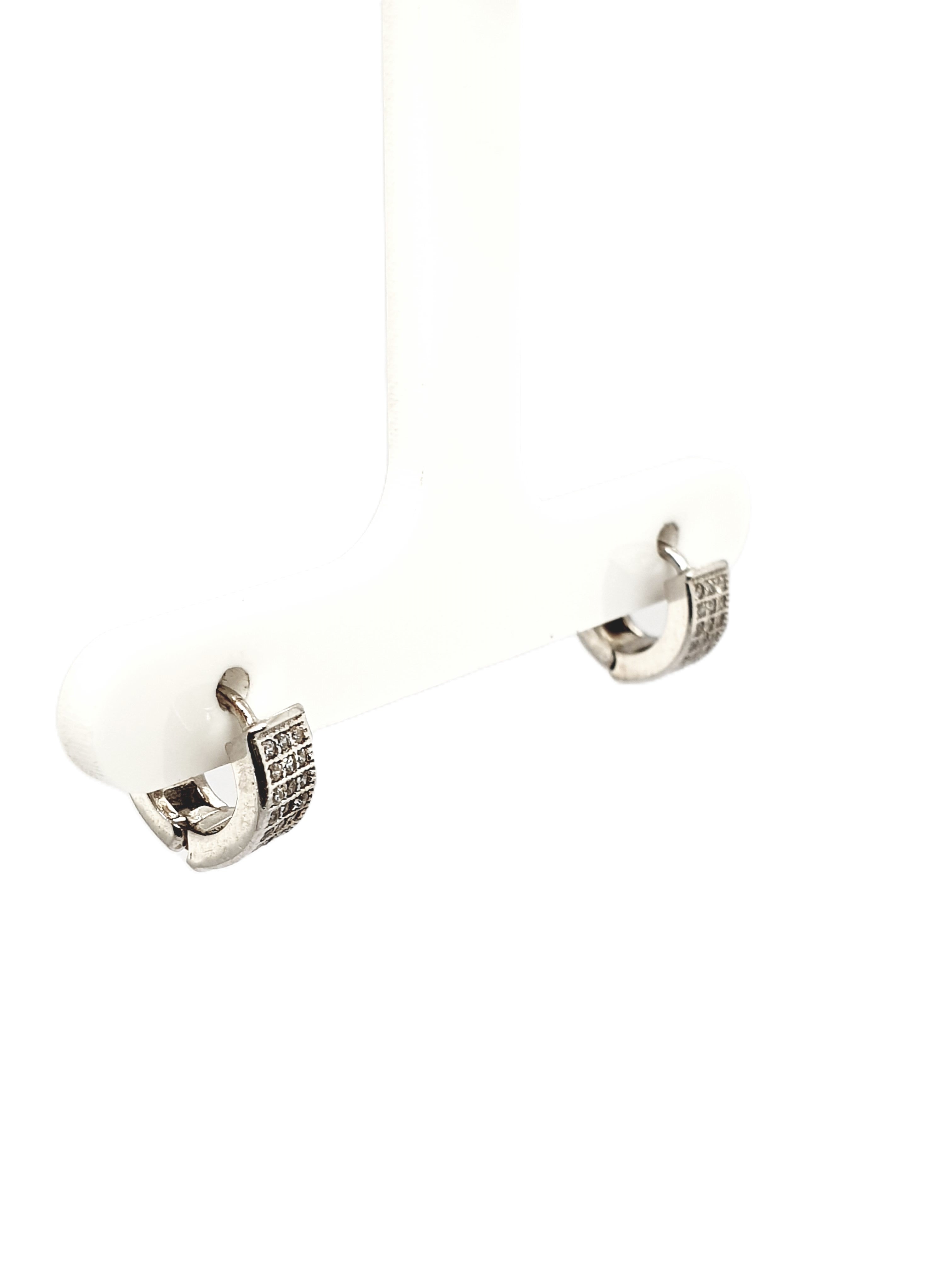 Sterling Silber mini Creolen