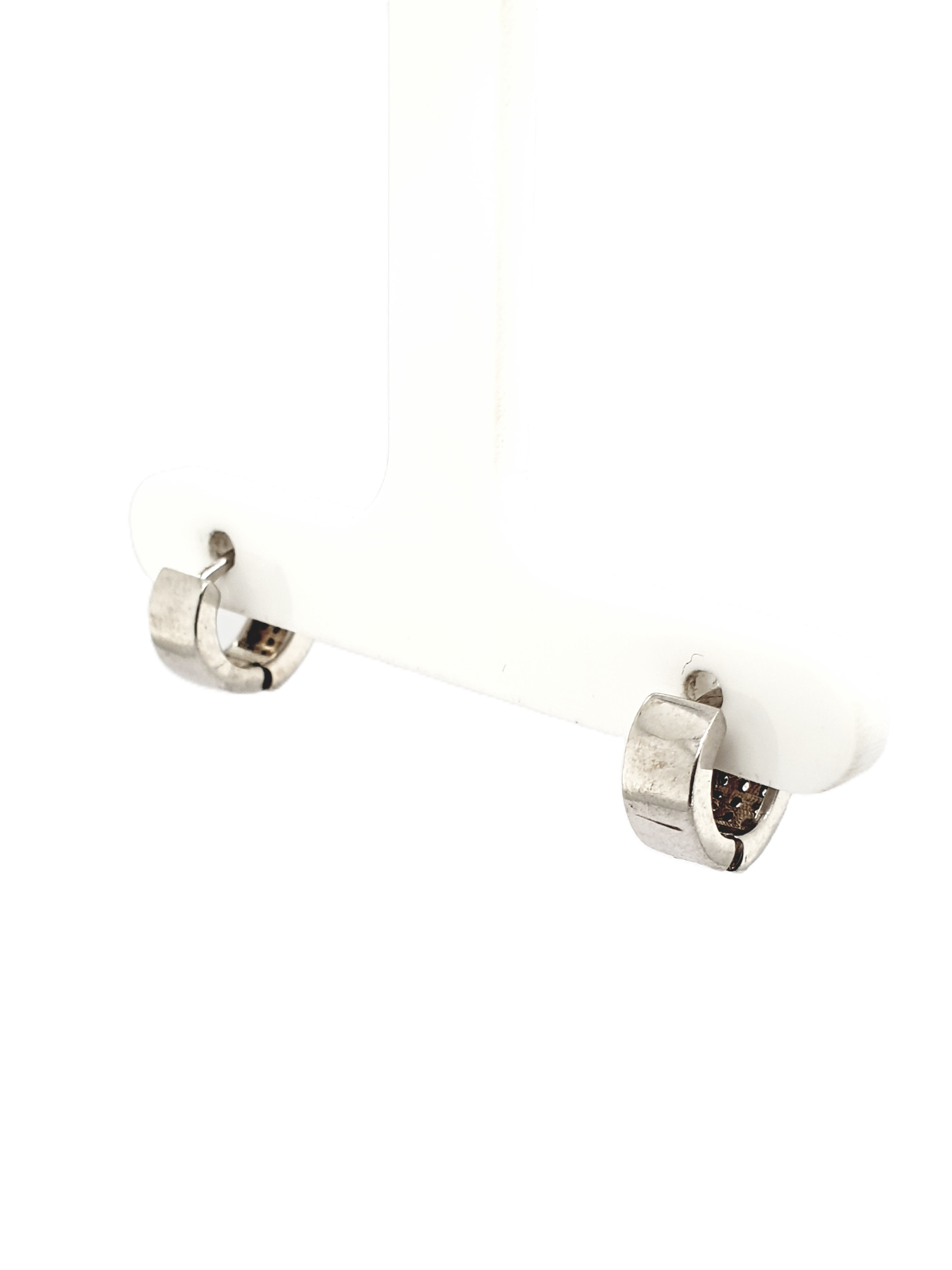 Sterling Silber mini Creolen
