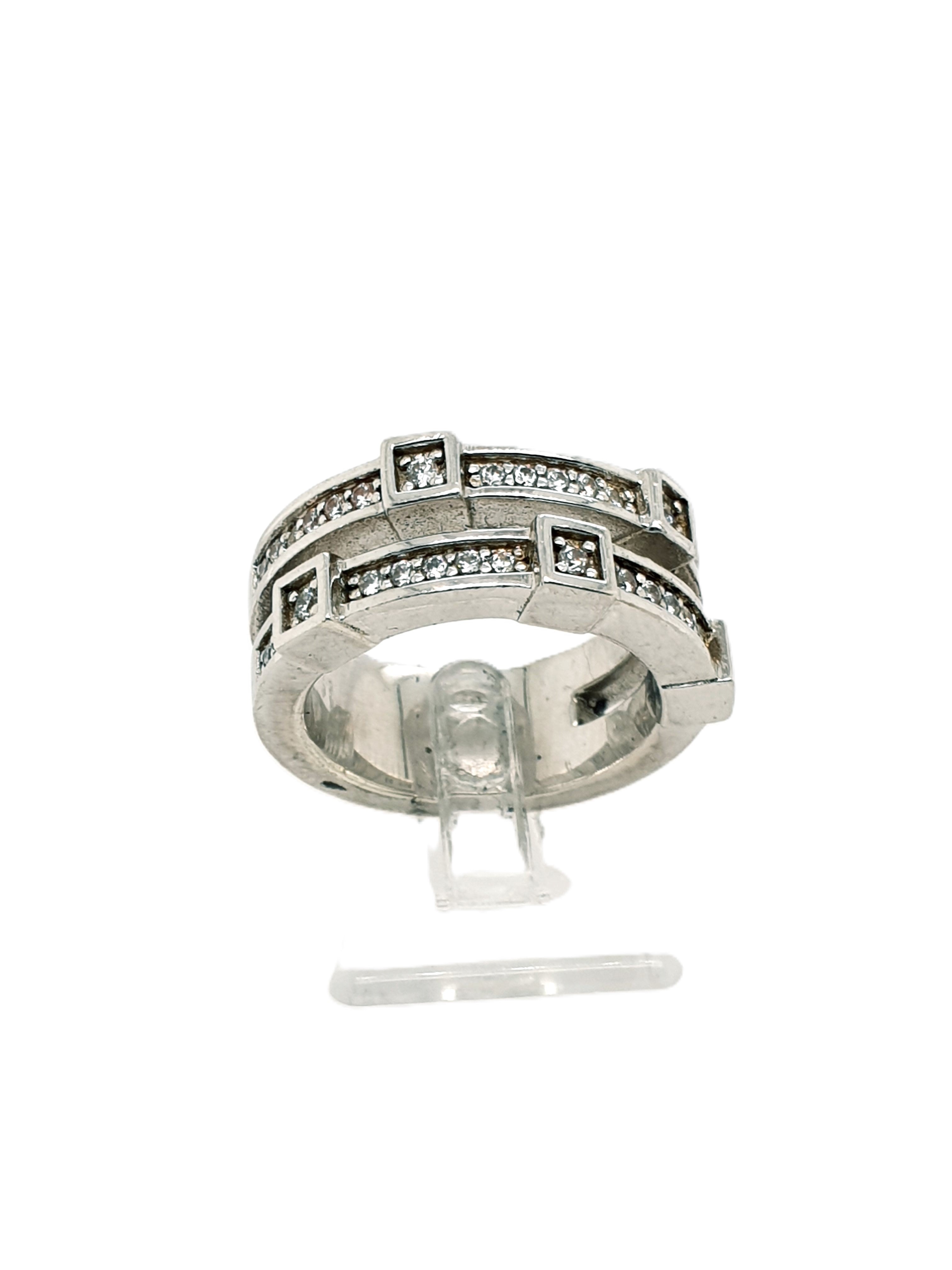 JETTE JOOP Sterling Silber Ring Gr.53