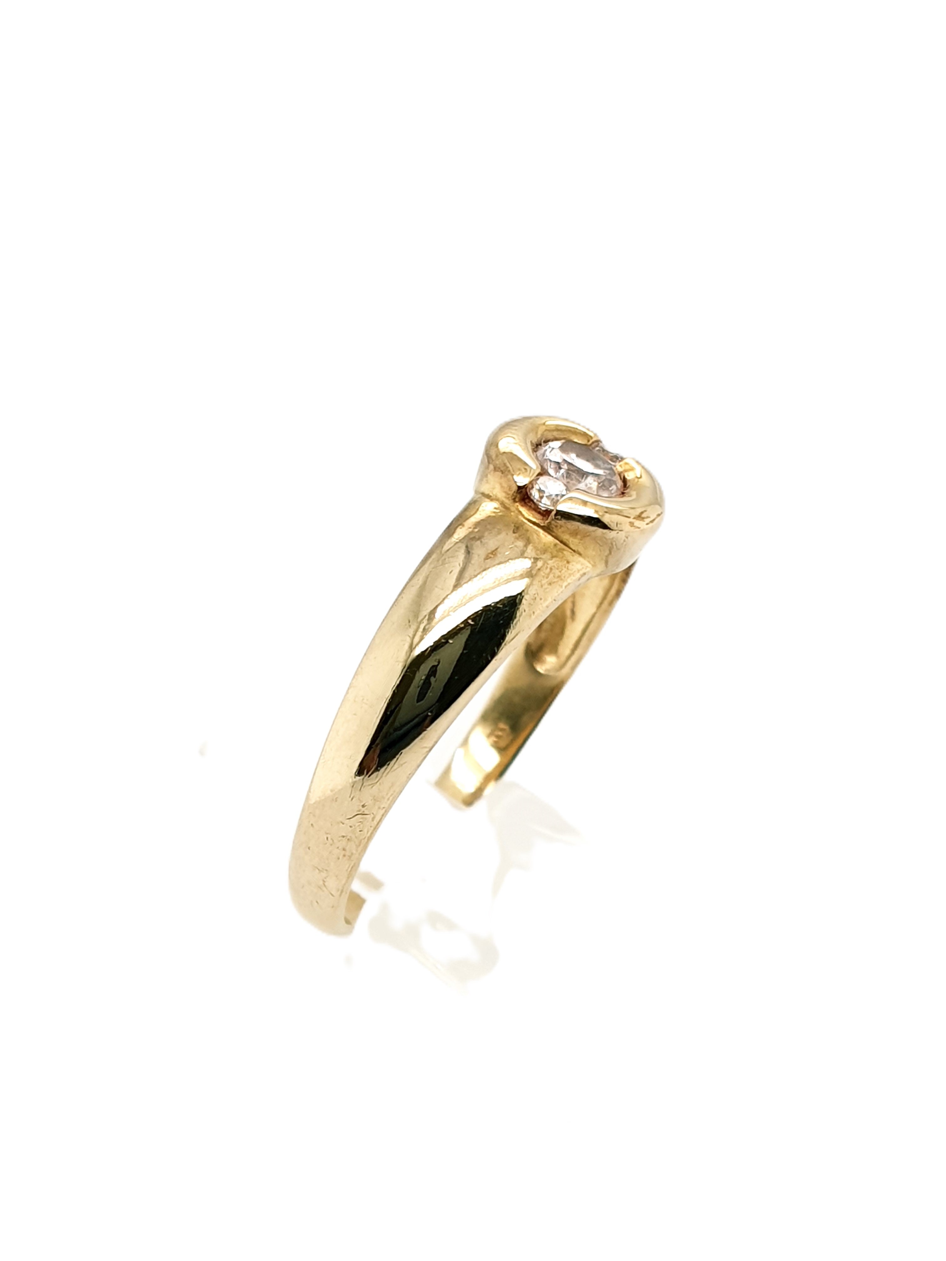 Gold Ring 333/8kt Gr.64