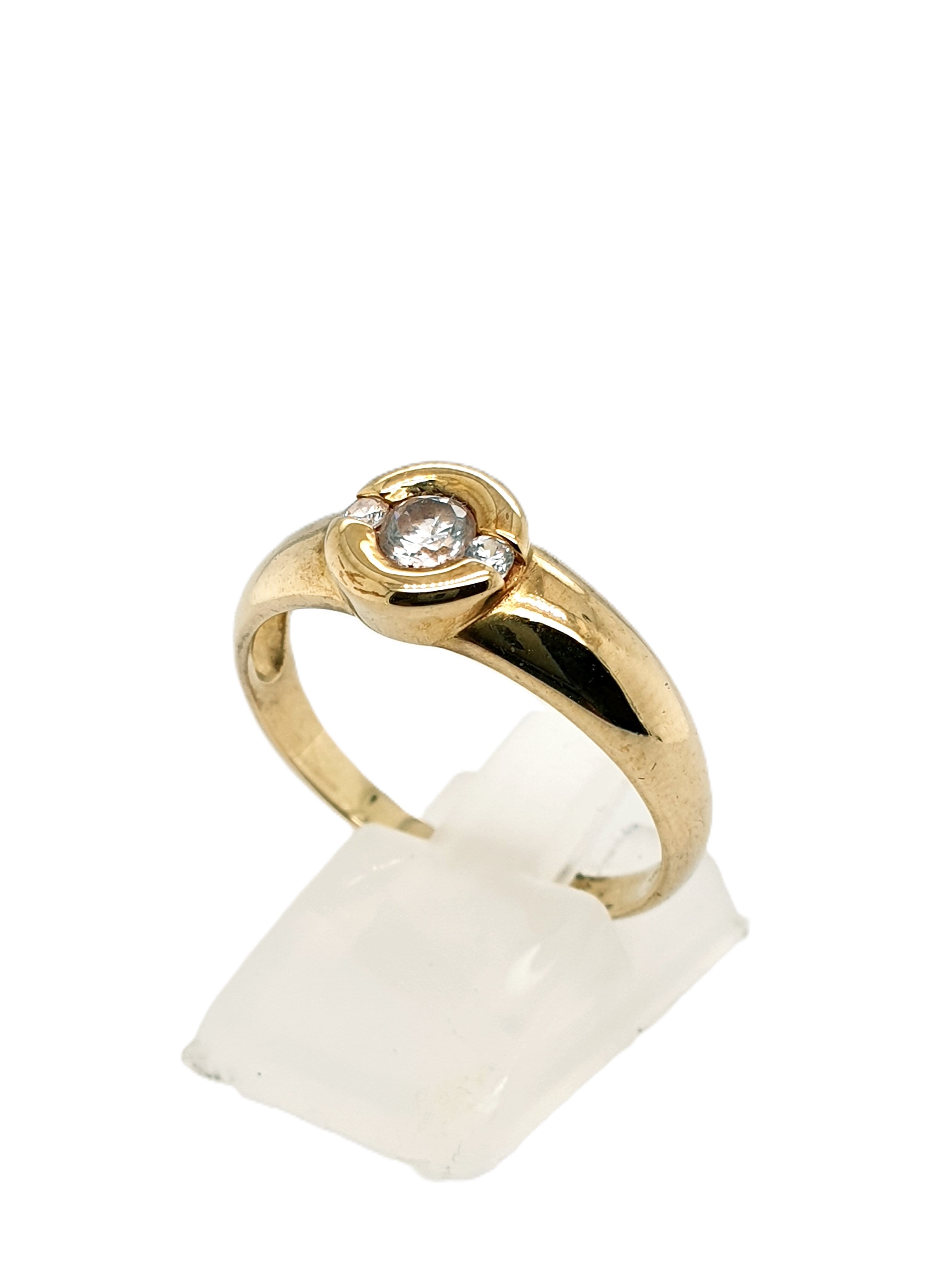 Gold Ring 333/8kt Gr.64