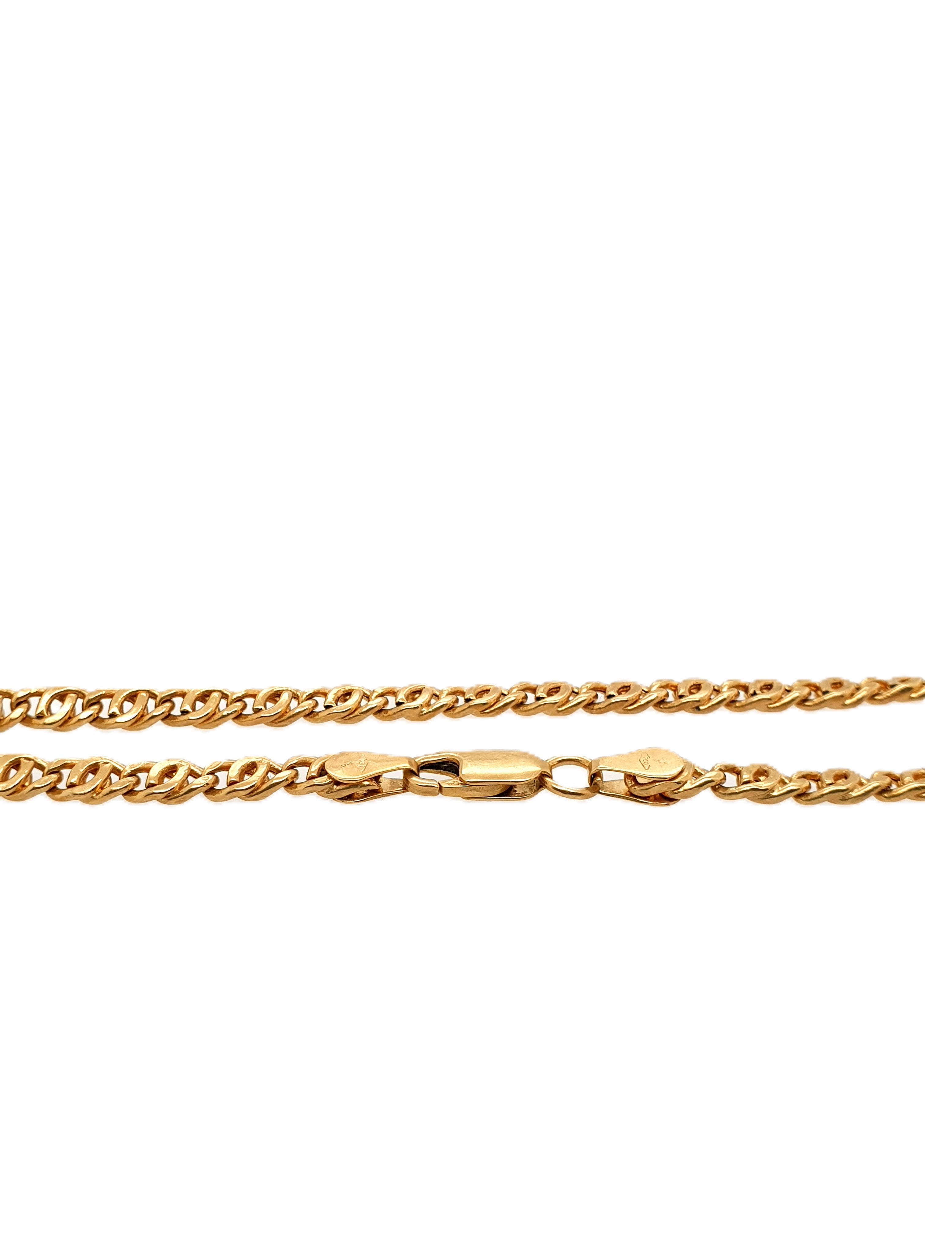 Gold Armband 750/18kt 19cm