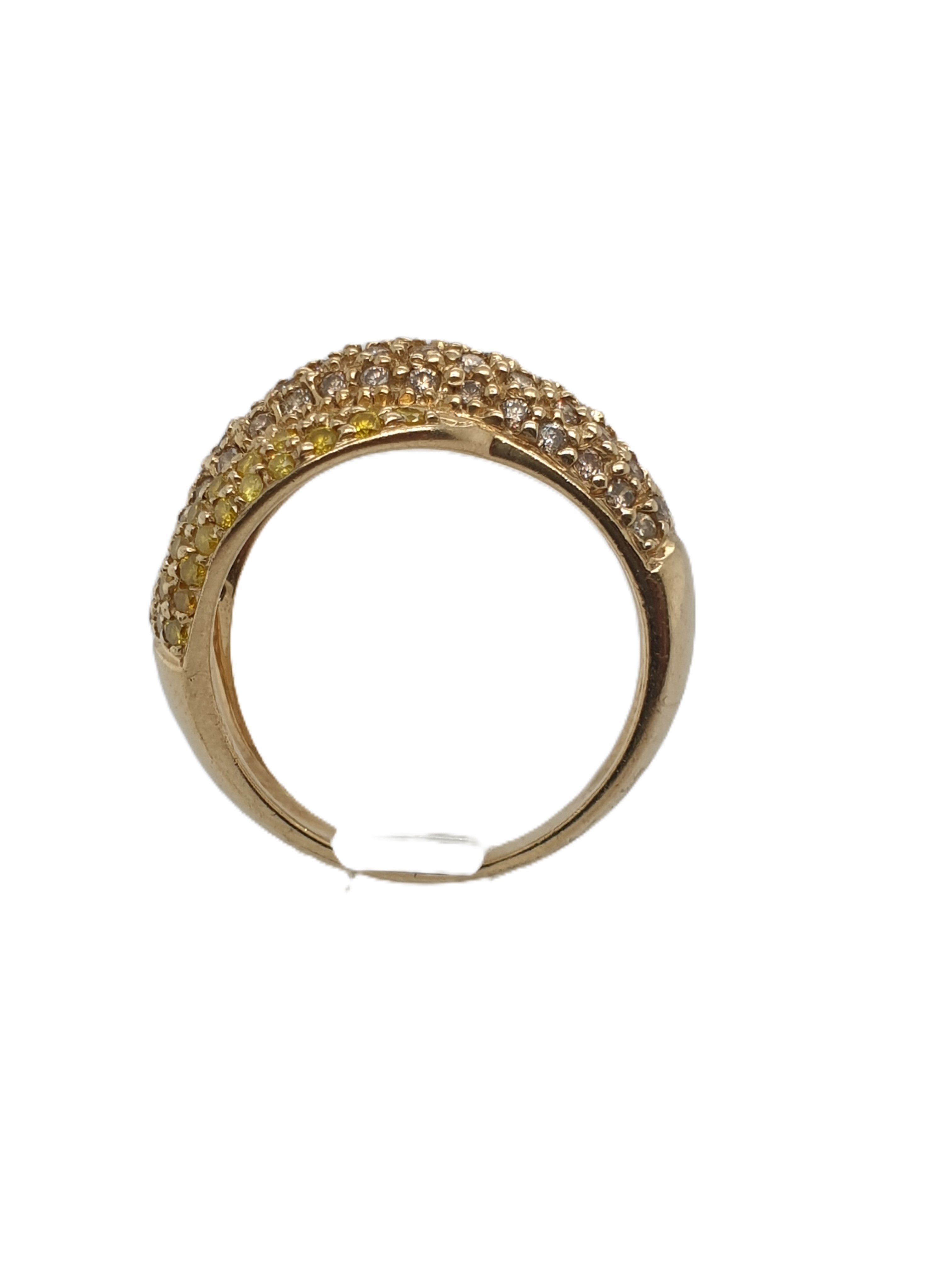 Gold Ring 333/8kt Gr.59 mit Brillanten
