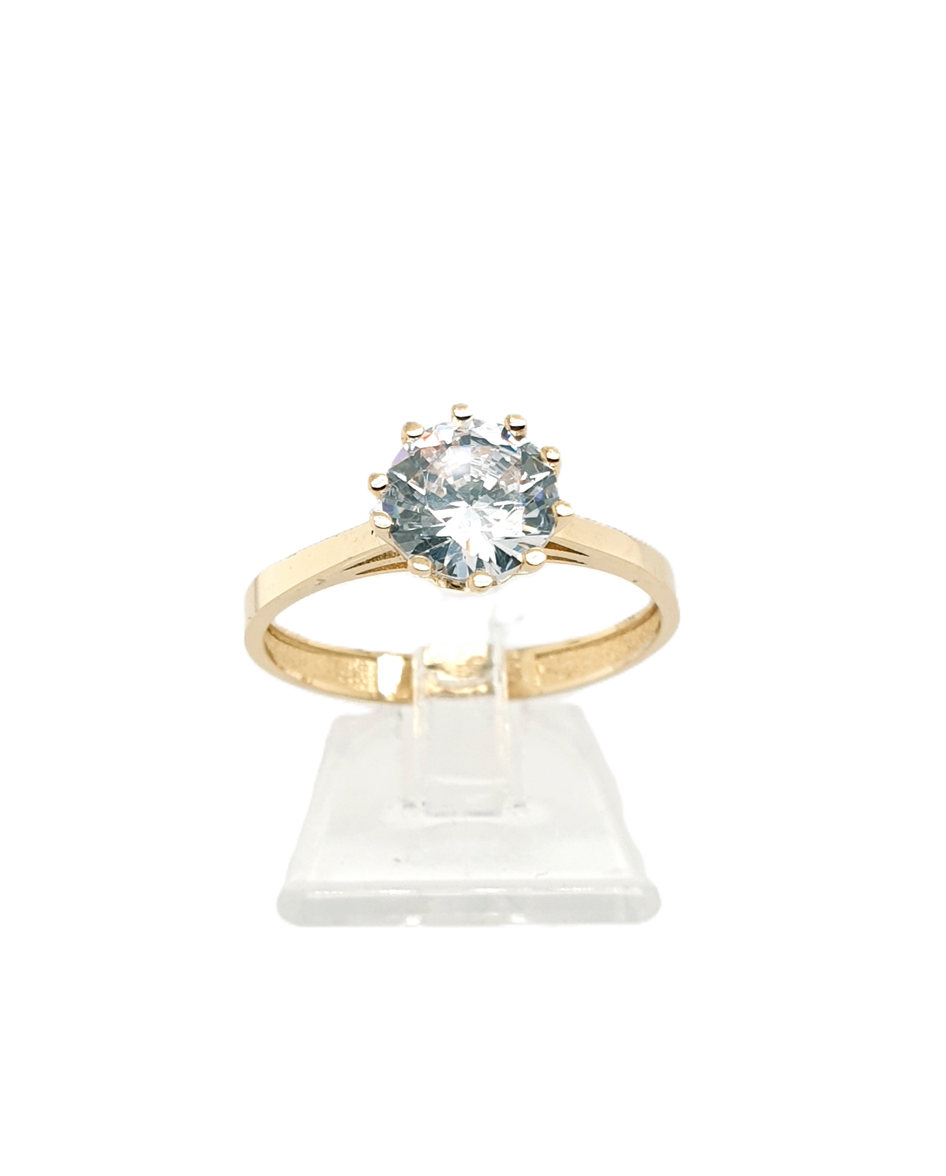 Gold Ring 585/14kt Gr.55