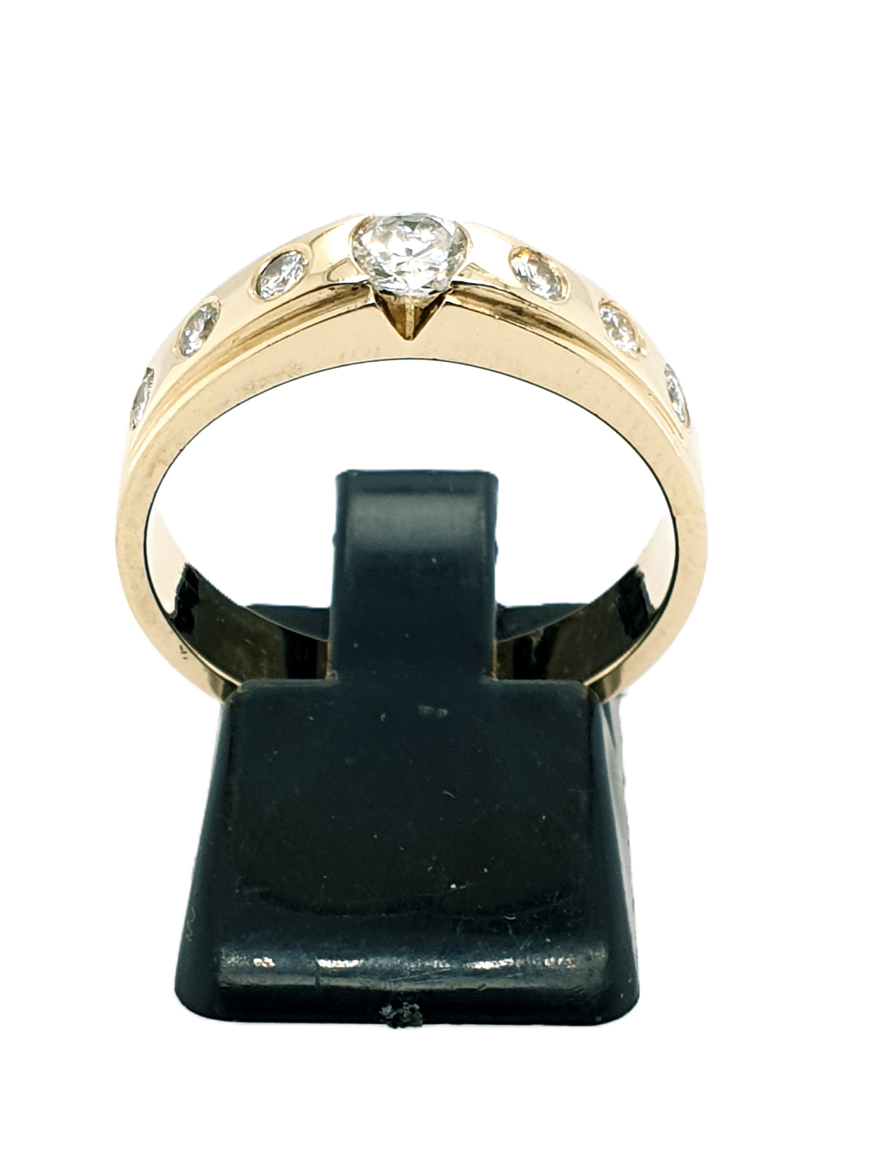 Brillant Ring 585/14kt Gold Gr.60