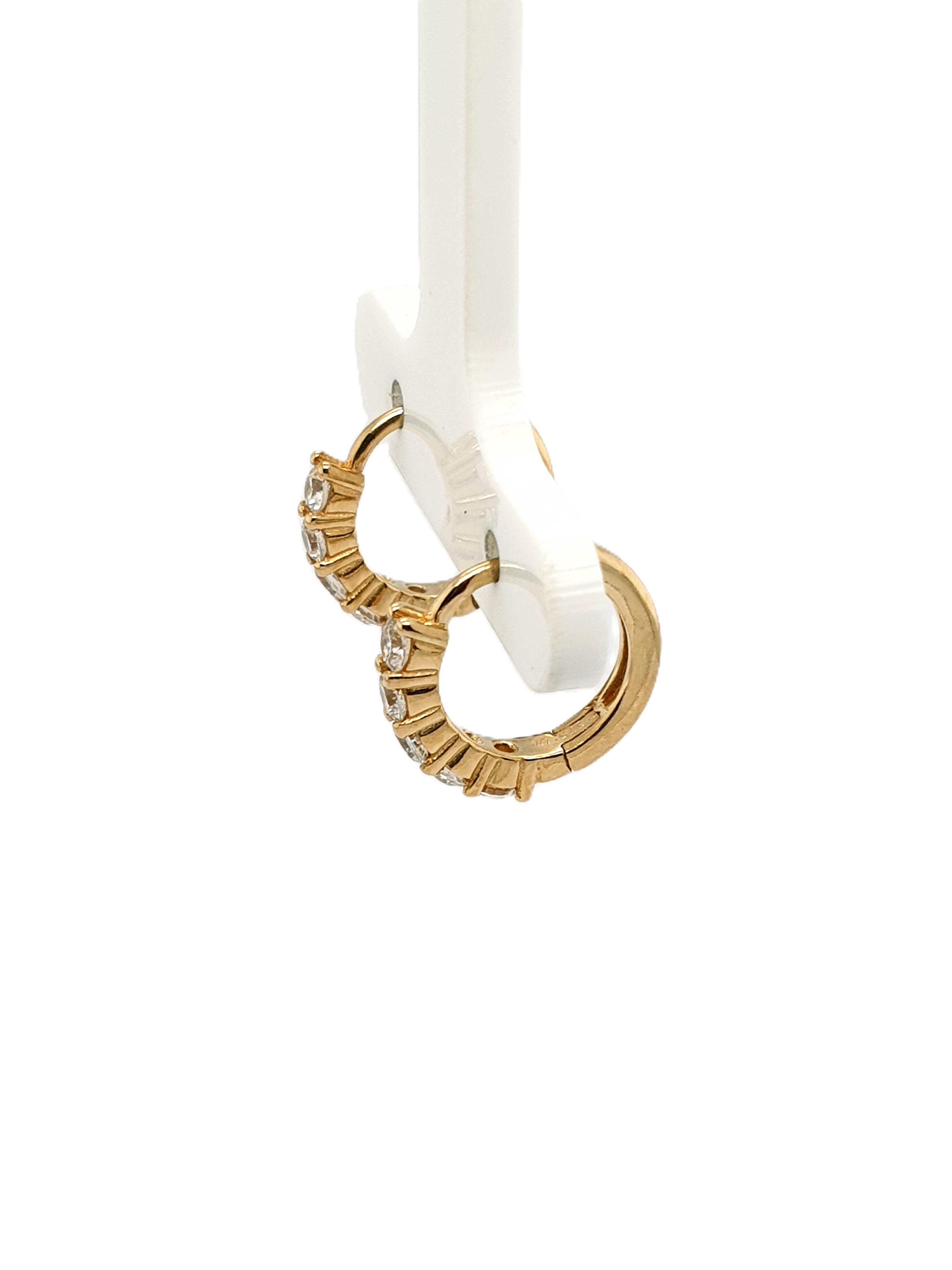 Mini Gold Creolen 375/9kt