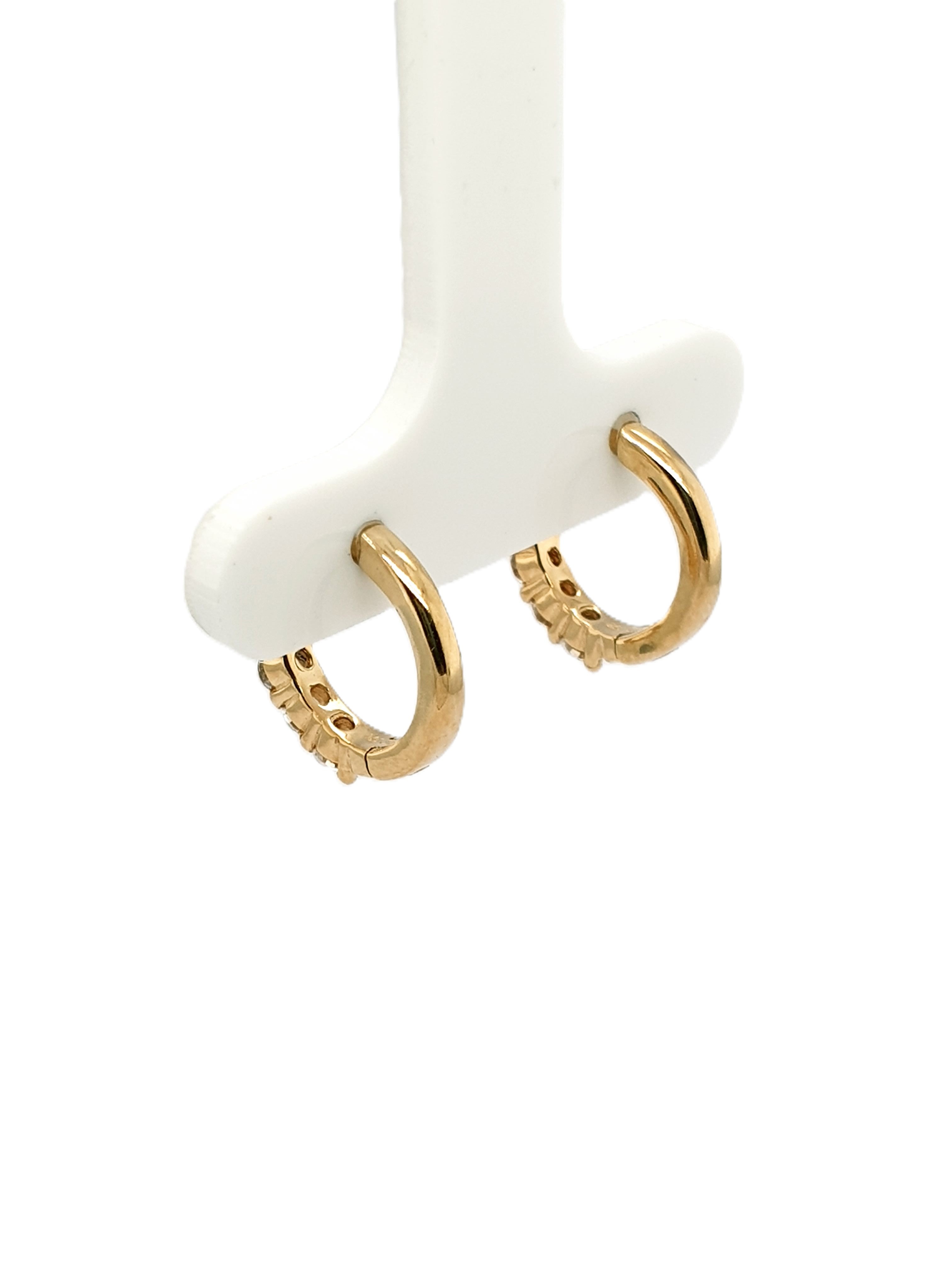 Mini Gold Creolen 375/9kt