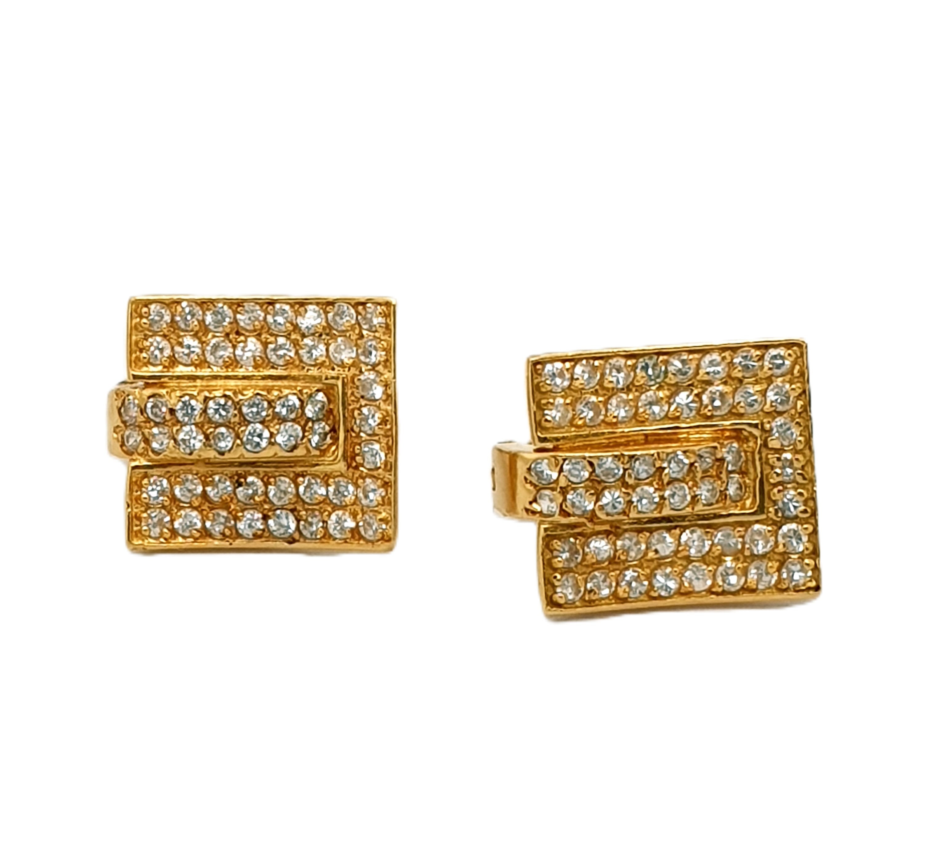 Gold Ohrringe 750/18kt