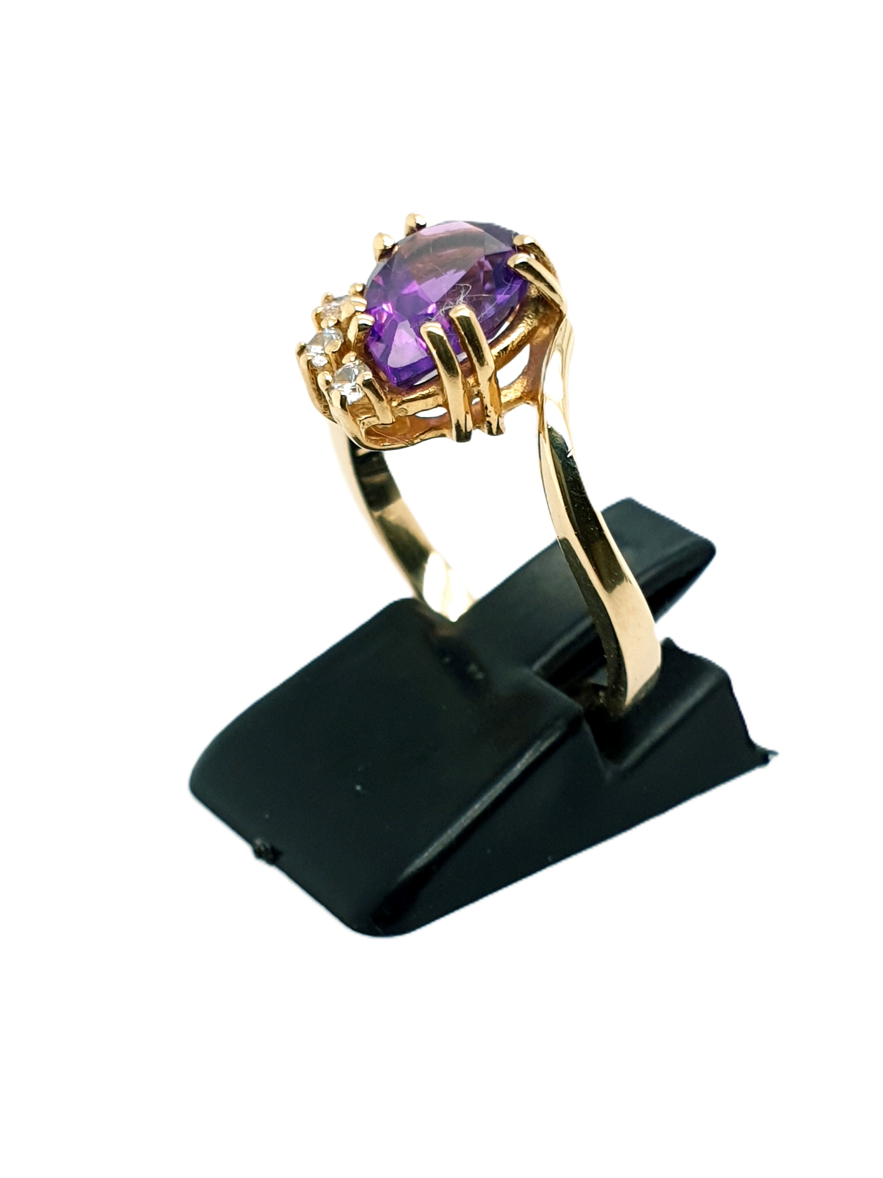 Gold Ring 585/14kt Gr.56