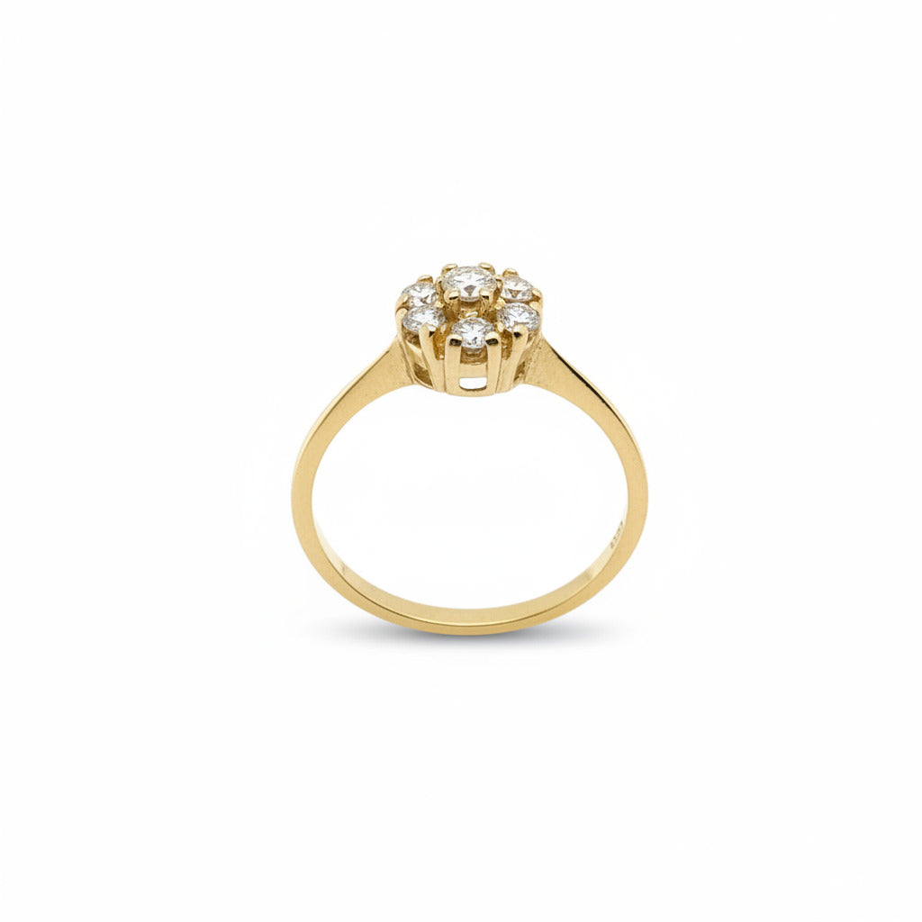 Brillant Gold Ring 585/14kt Gr.53