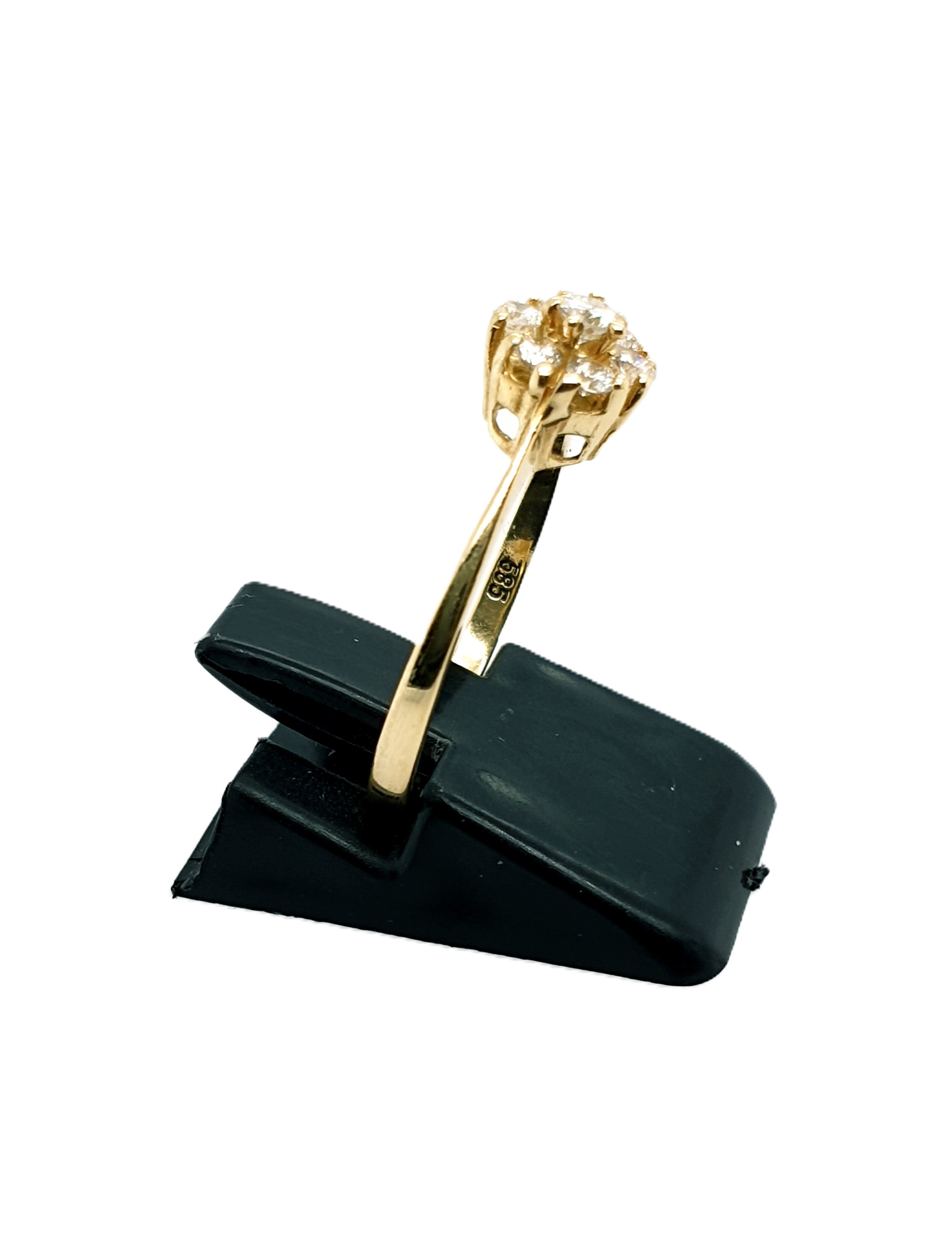 Brillant Gold Ring 585/14kt Gr.53