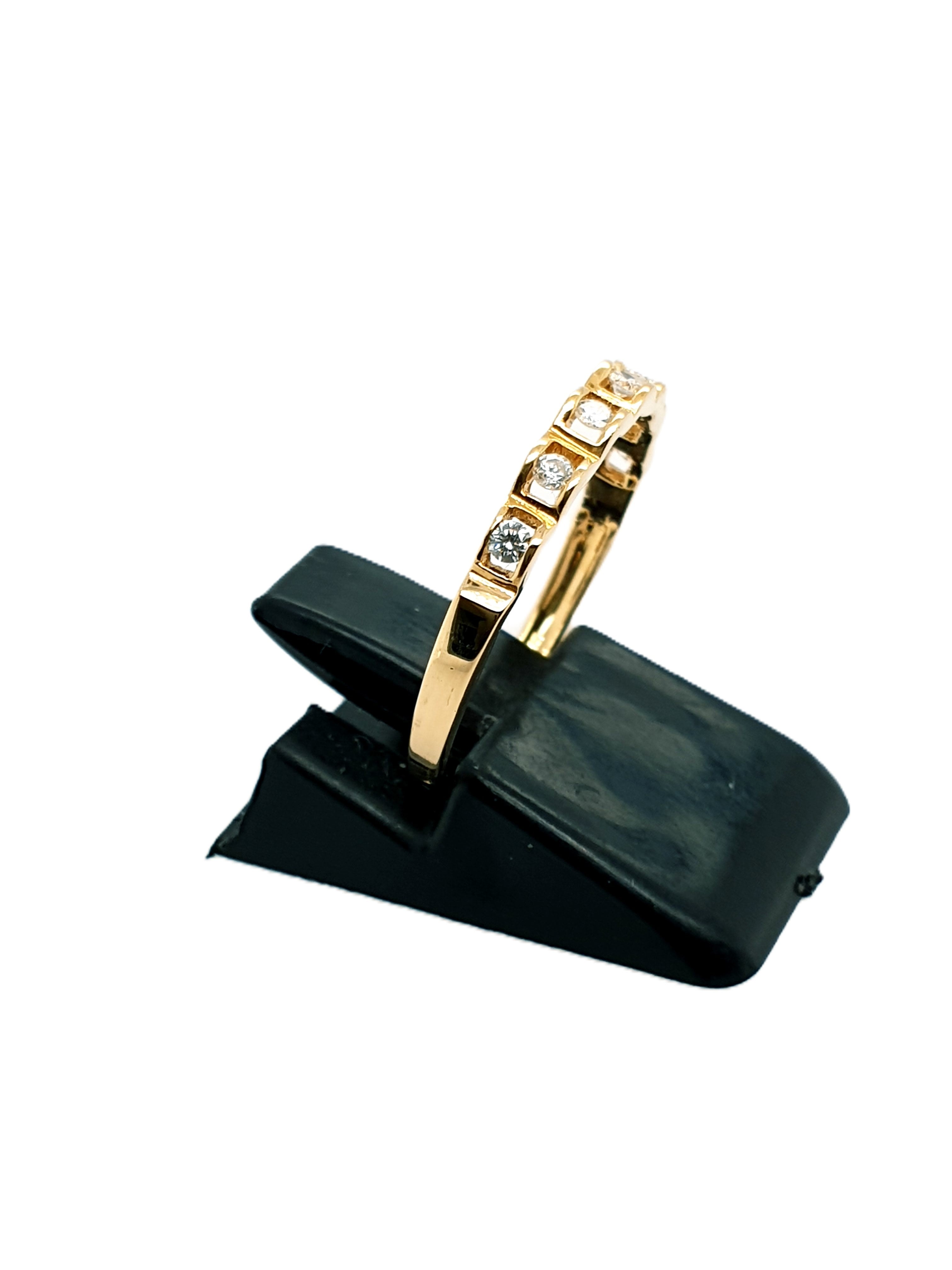 Brillant Gold Ring 750/18kt Gr.53