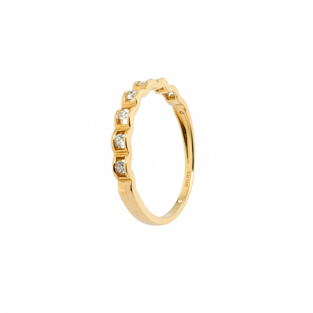 Brillant Gold Ring 750/18kt Gr.53