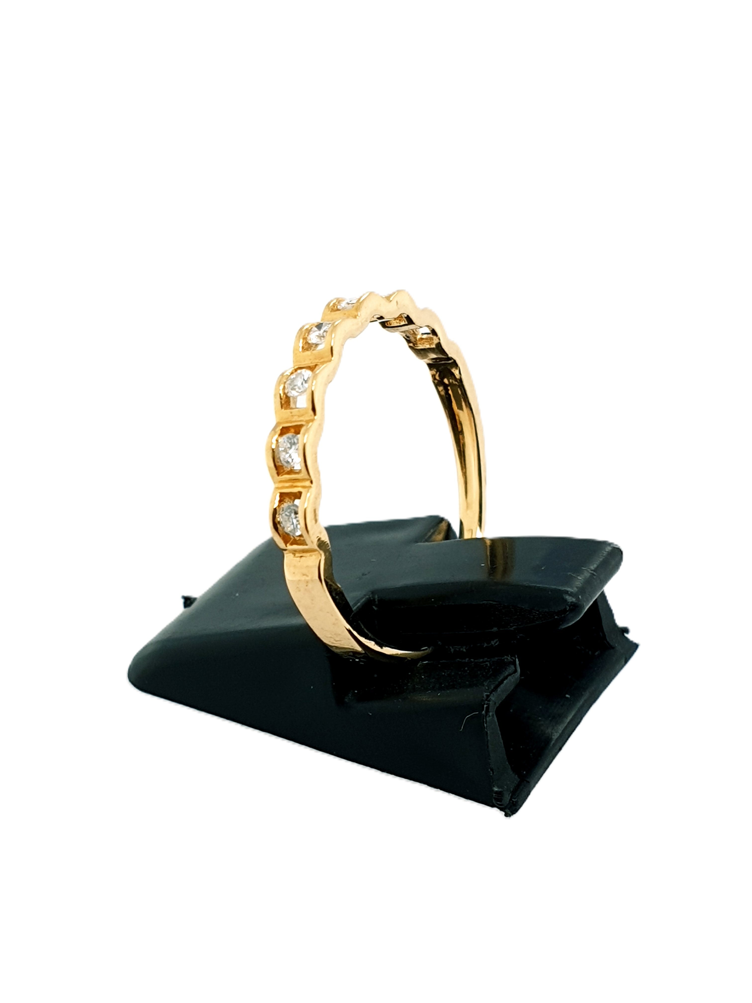 Brillant Gold Ring 750/18kt Gr.53