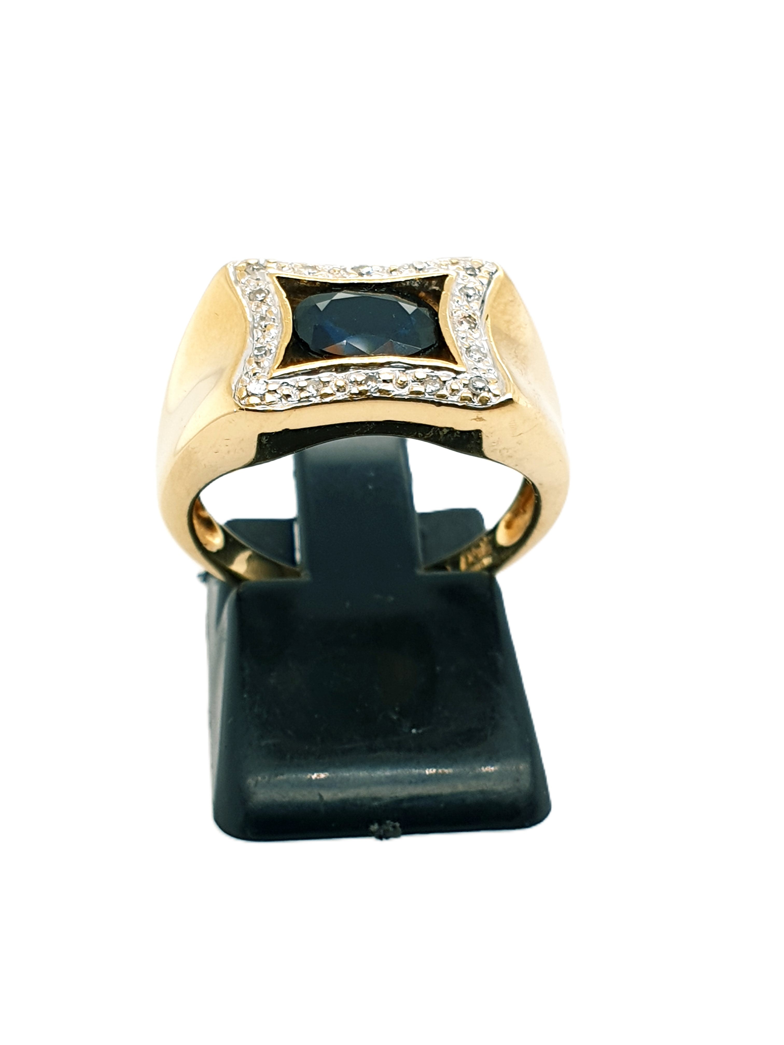 Gold Ring 750/18kt Gr.53