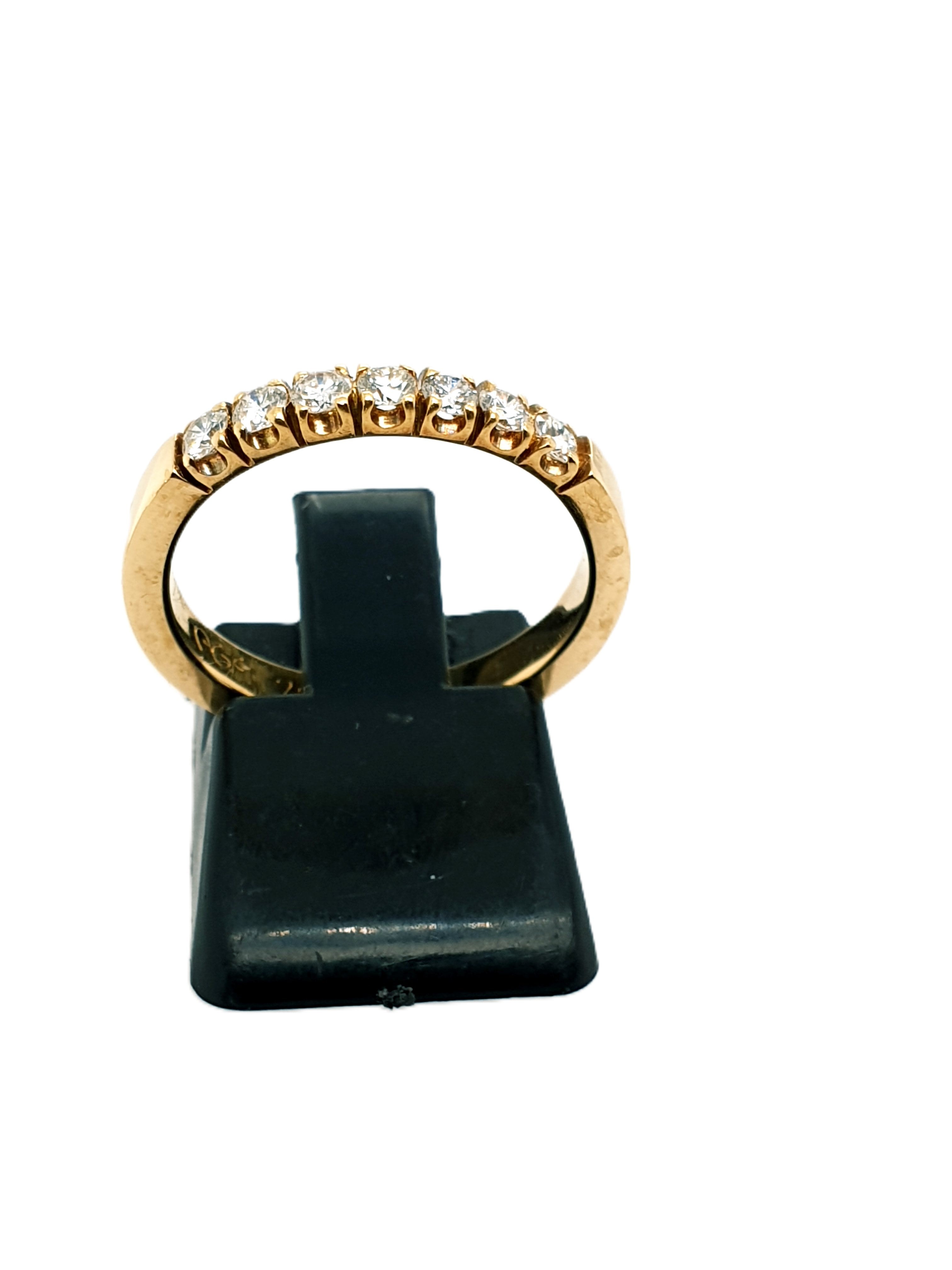 Brillant Gold Ring 750/18kt Gr.53