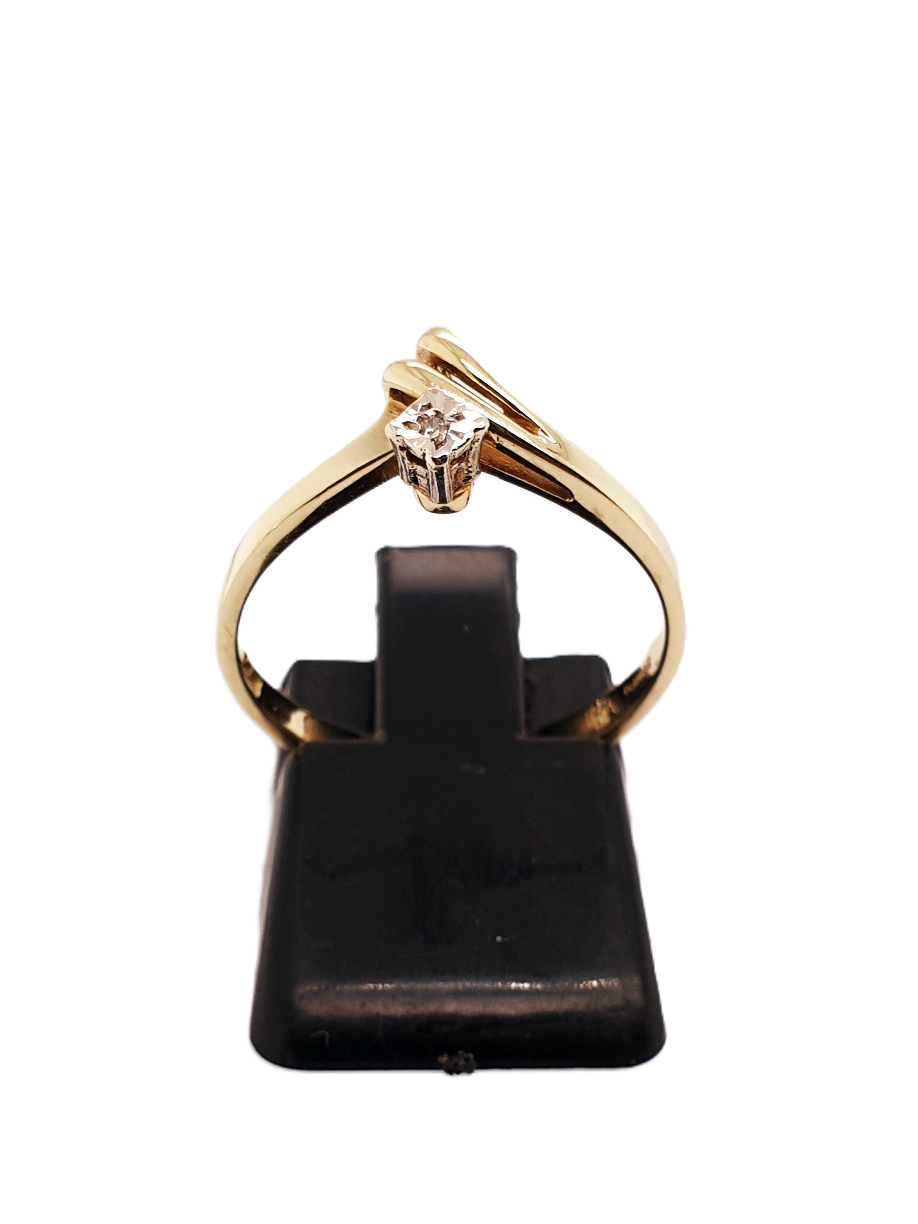 Gold Ring 585/14kt Gr.55