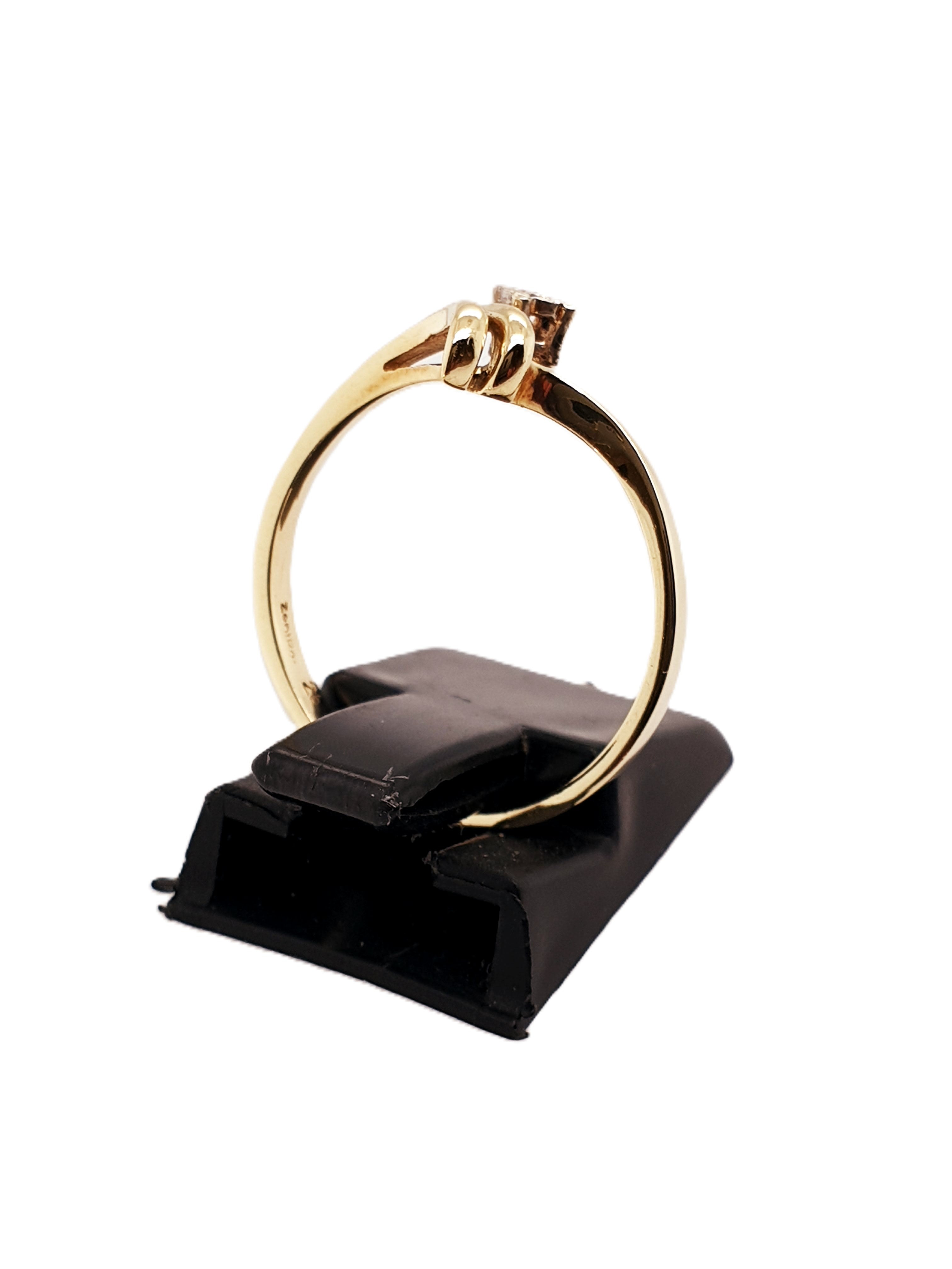 Gold Ring 585/14kt Gr.55