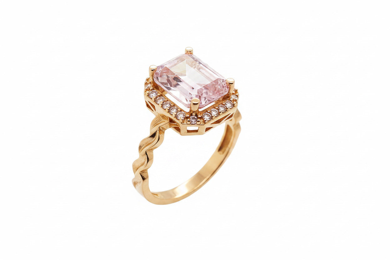 Gold Ring 585/14kt Gr.55