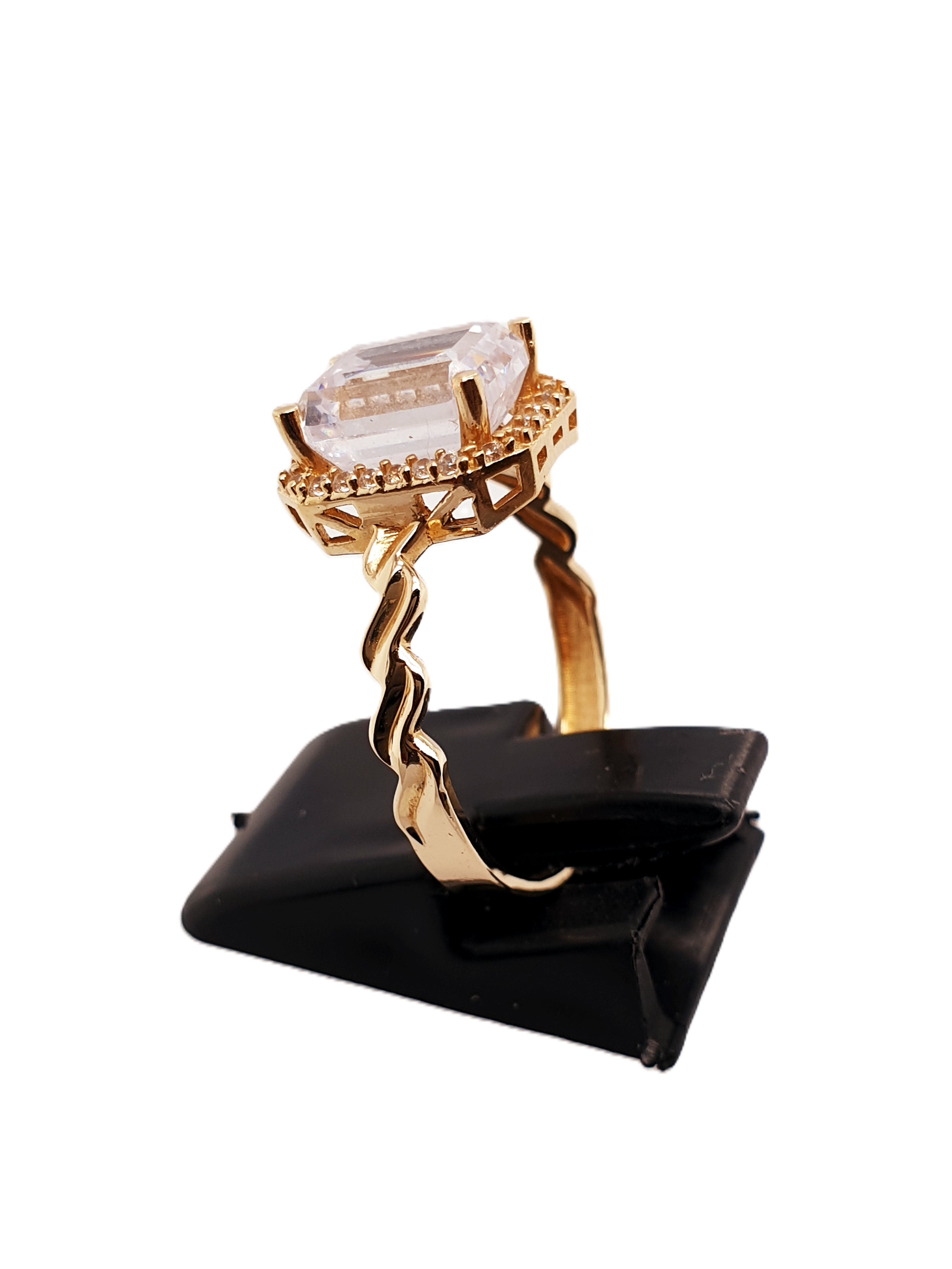 Gold Ring 585/14kt Gr.55