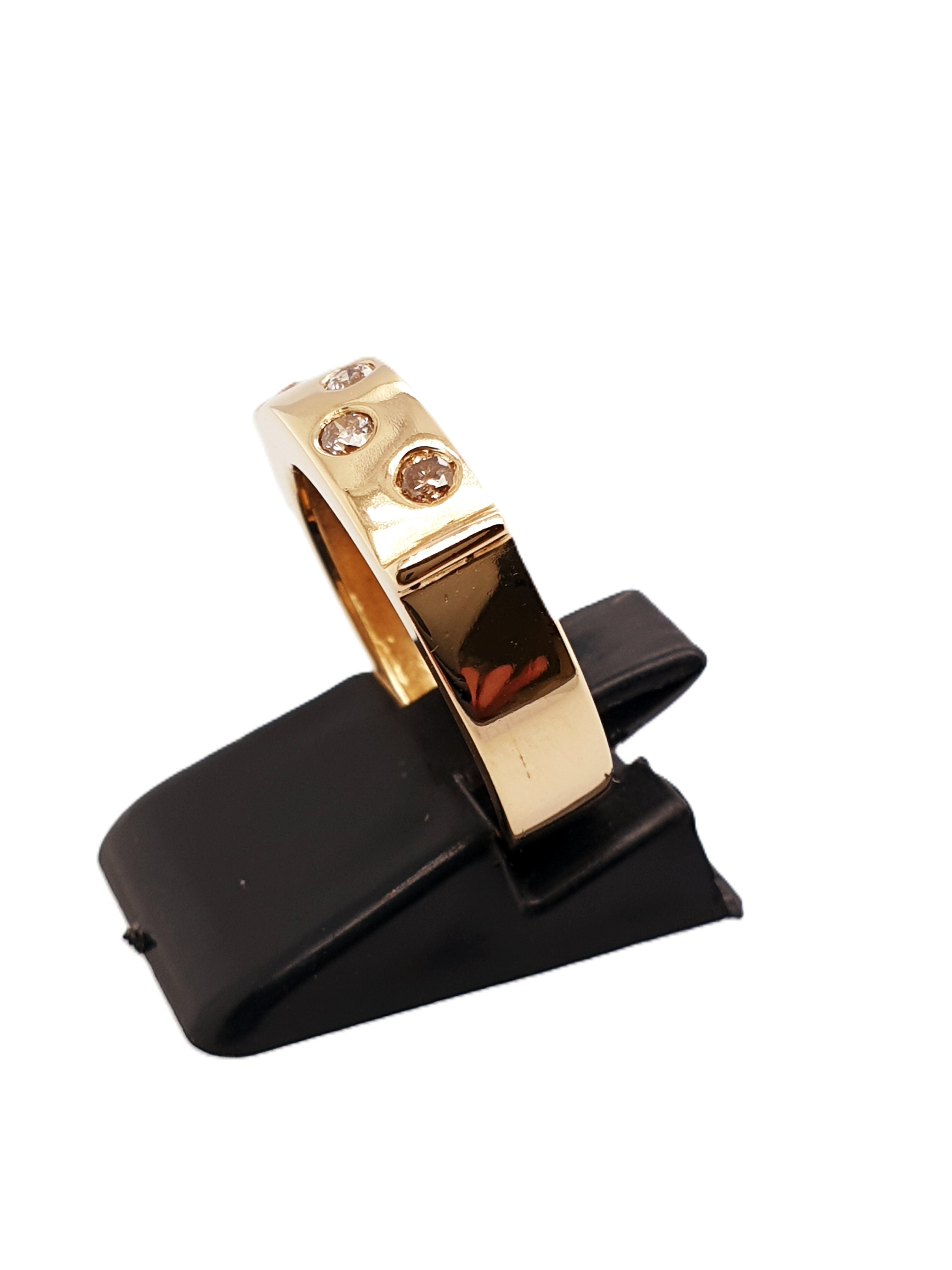 Brillant Ring 585/14kt Gold Gr.54