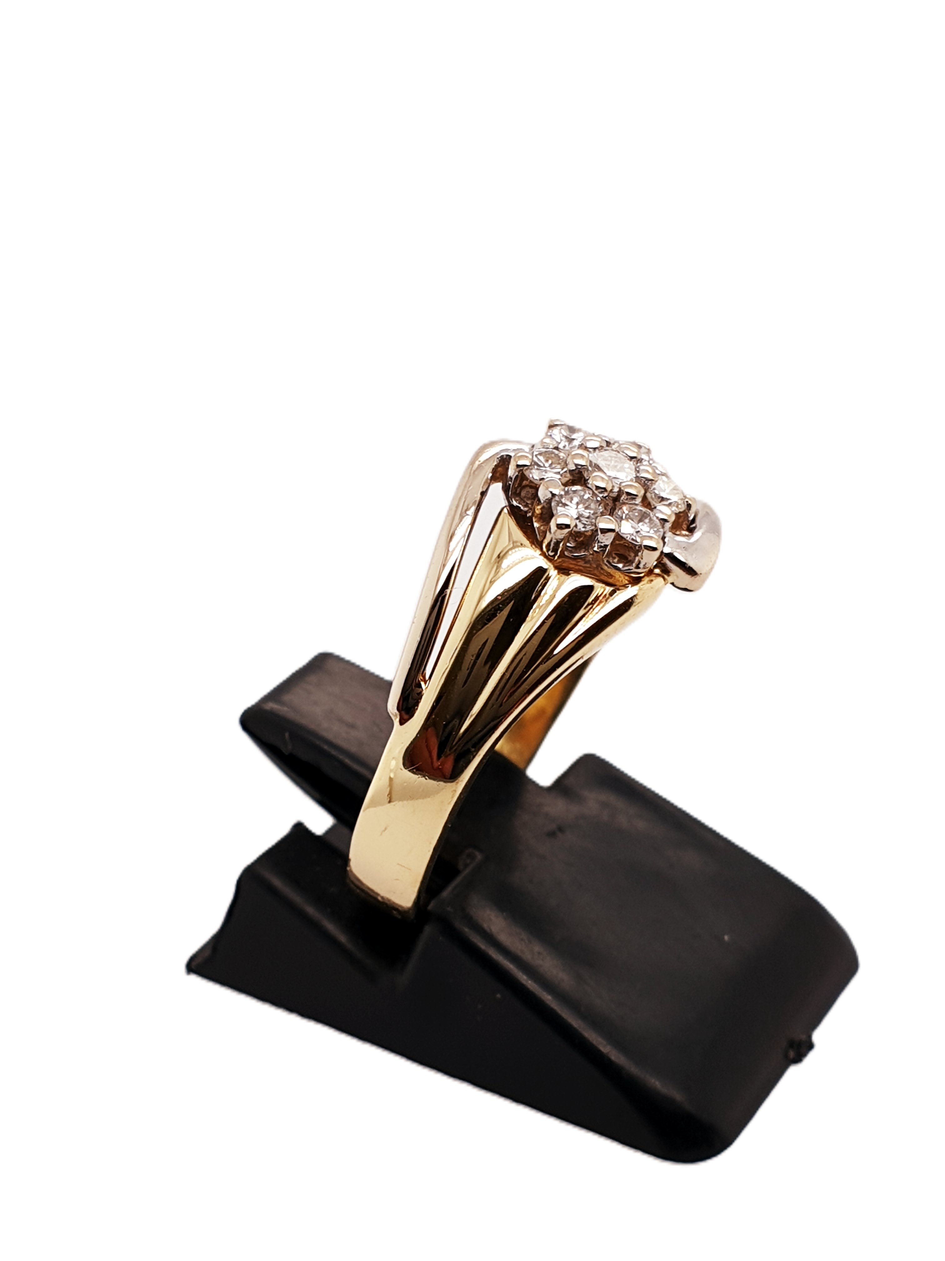 Brillant Gold Ring 585/14kt Gr.55