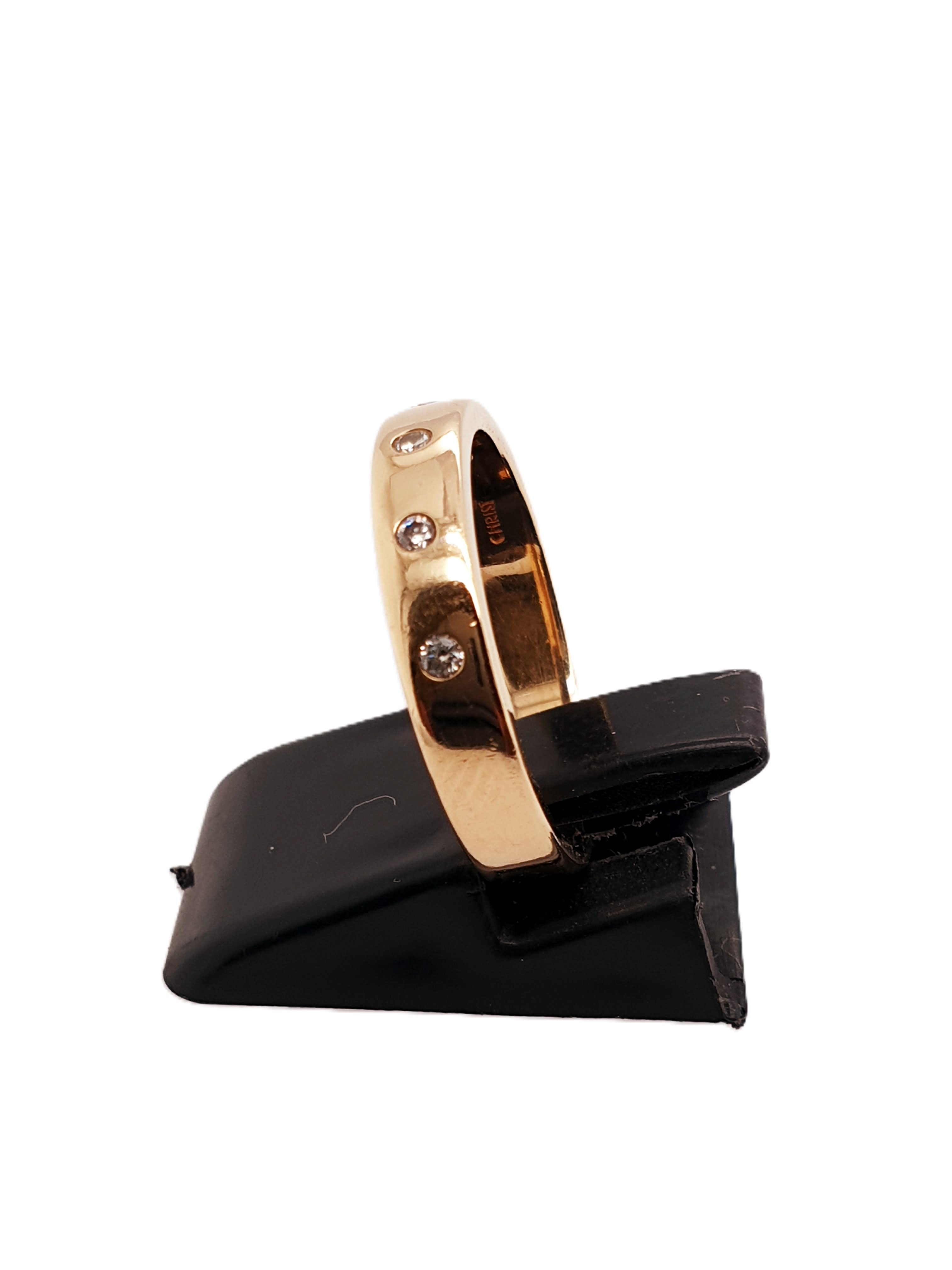 Brillant Gold Ring 585/14kt Gr.54