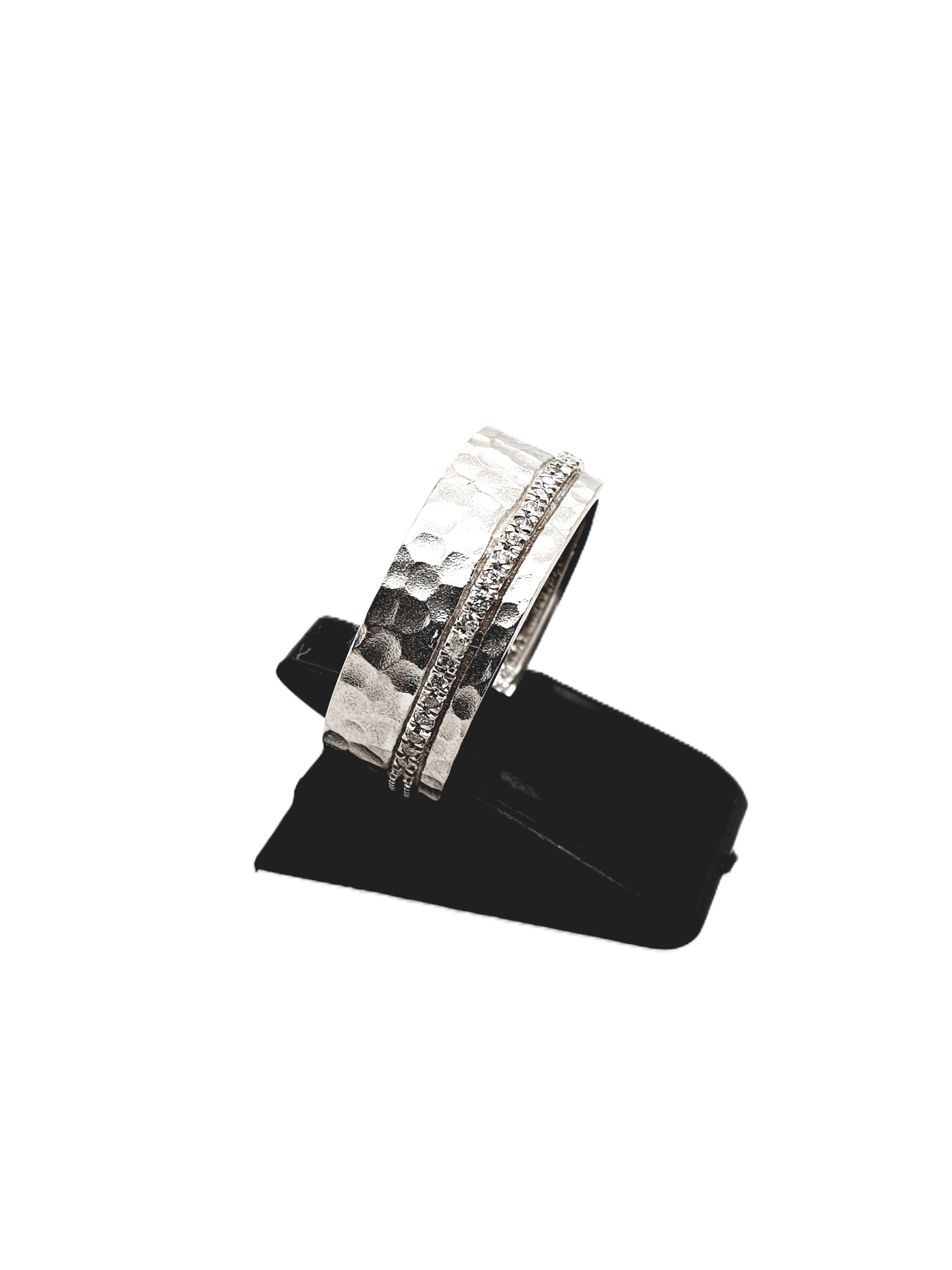 Weißgold Brillant Ring 585/14kt Gr.56