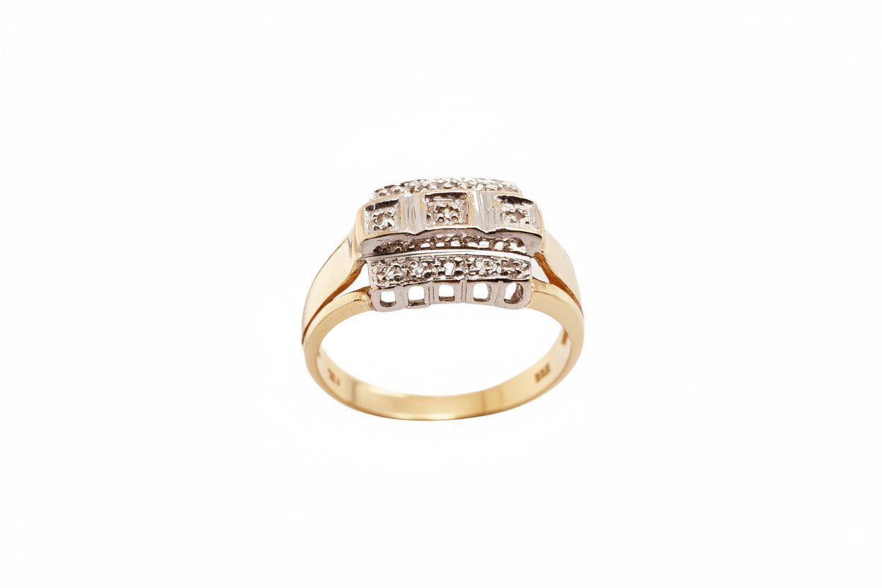 Brillantring 585/14kt Gold Gr.56