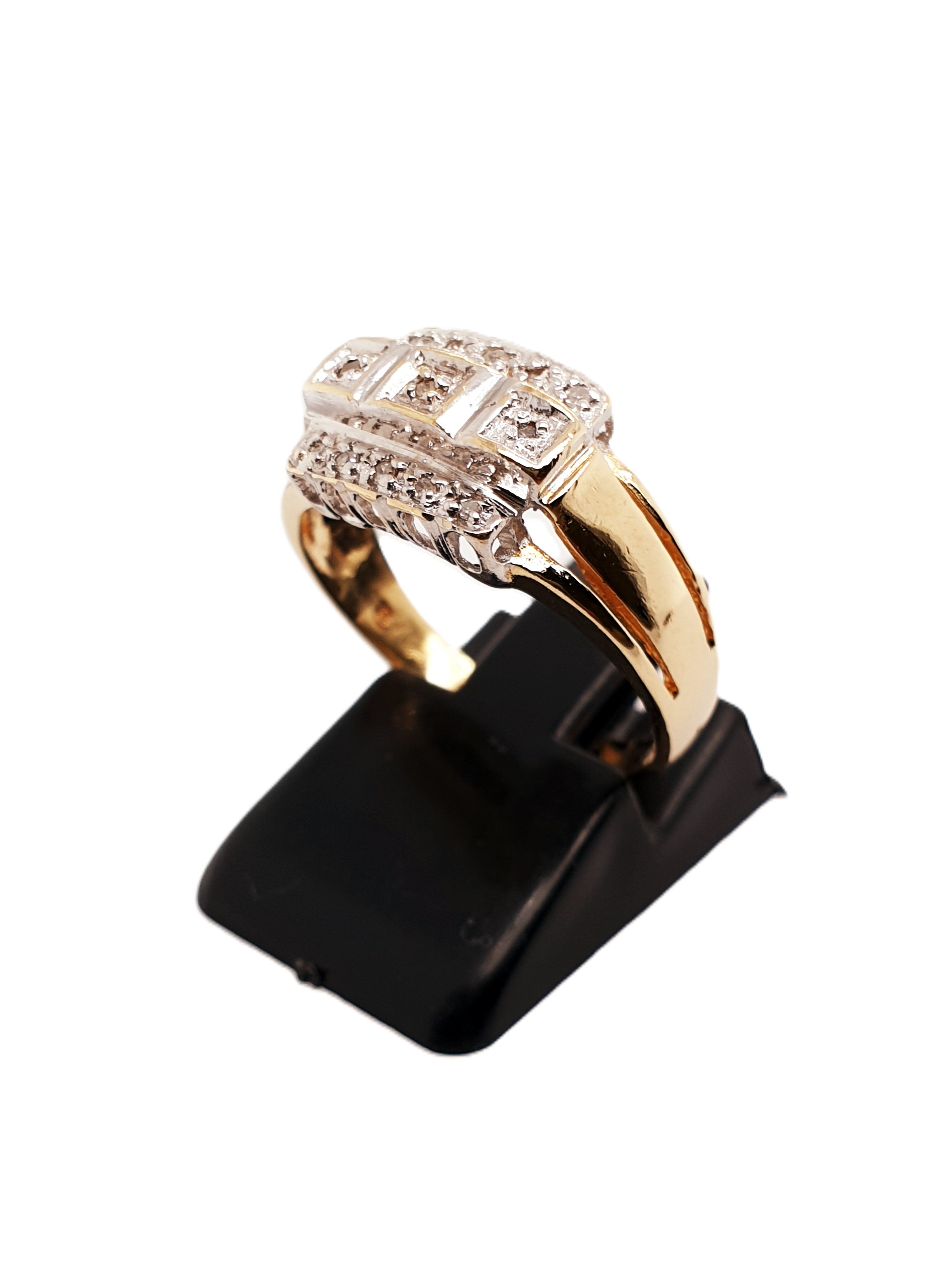 Brillantring 585/14kt Gold Gr.56