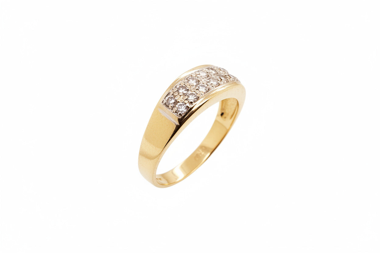 Brillantring 585/14kt Gold Gr.58