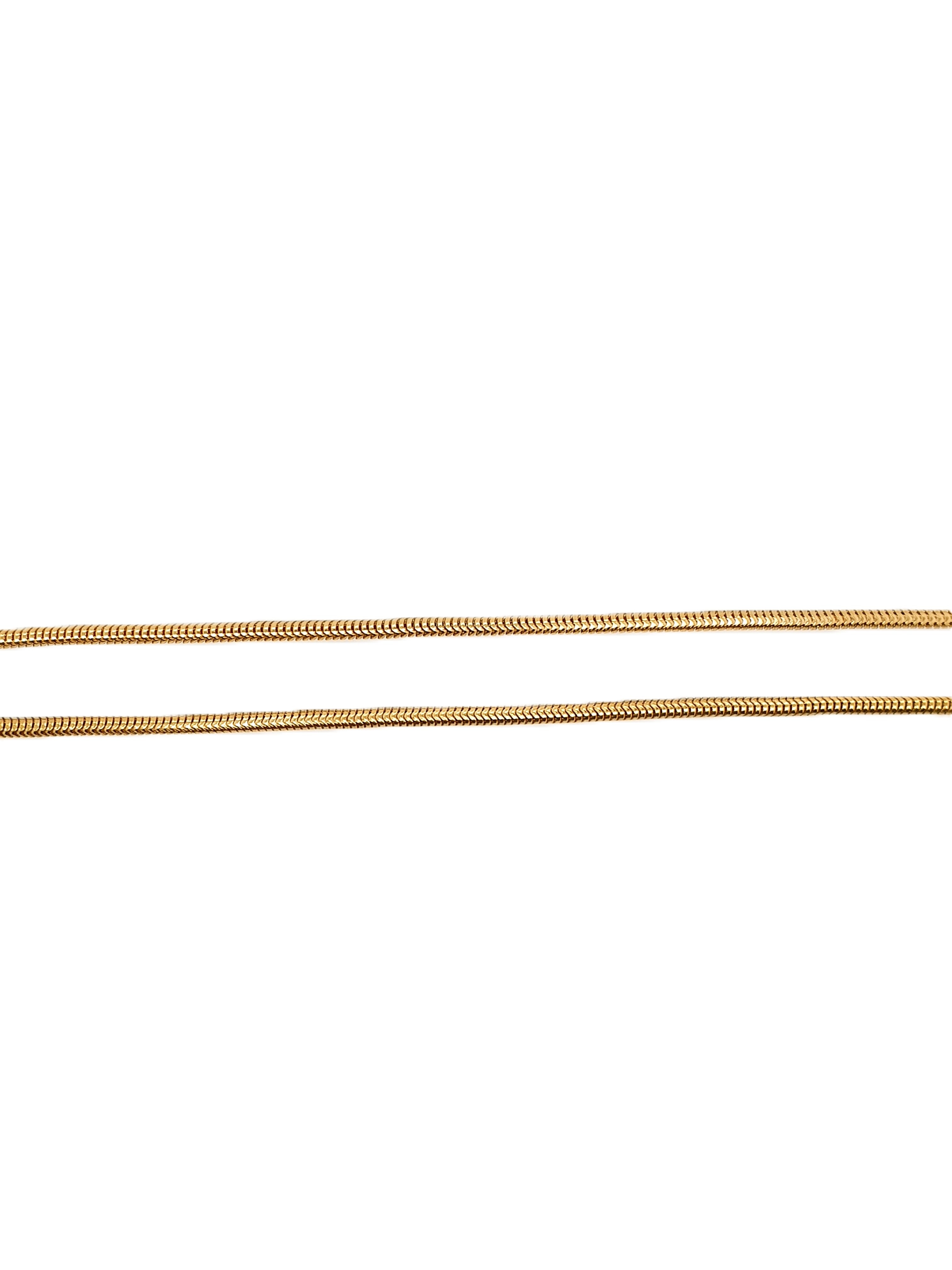 Schlangenkette 750/18kt Gold 70cm