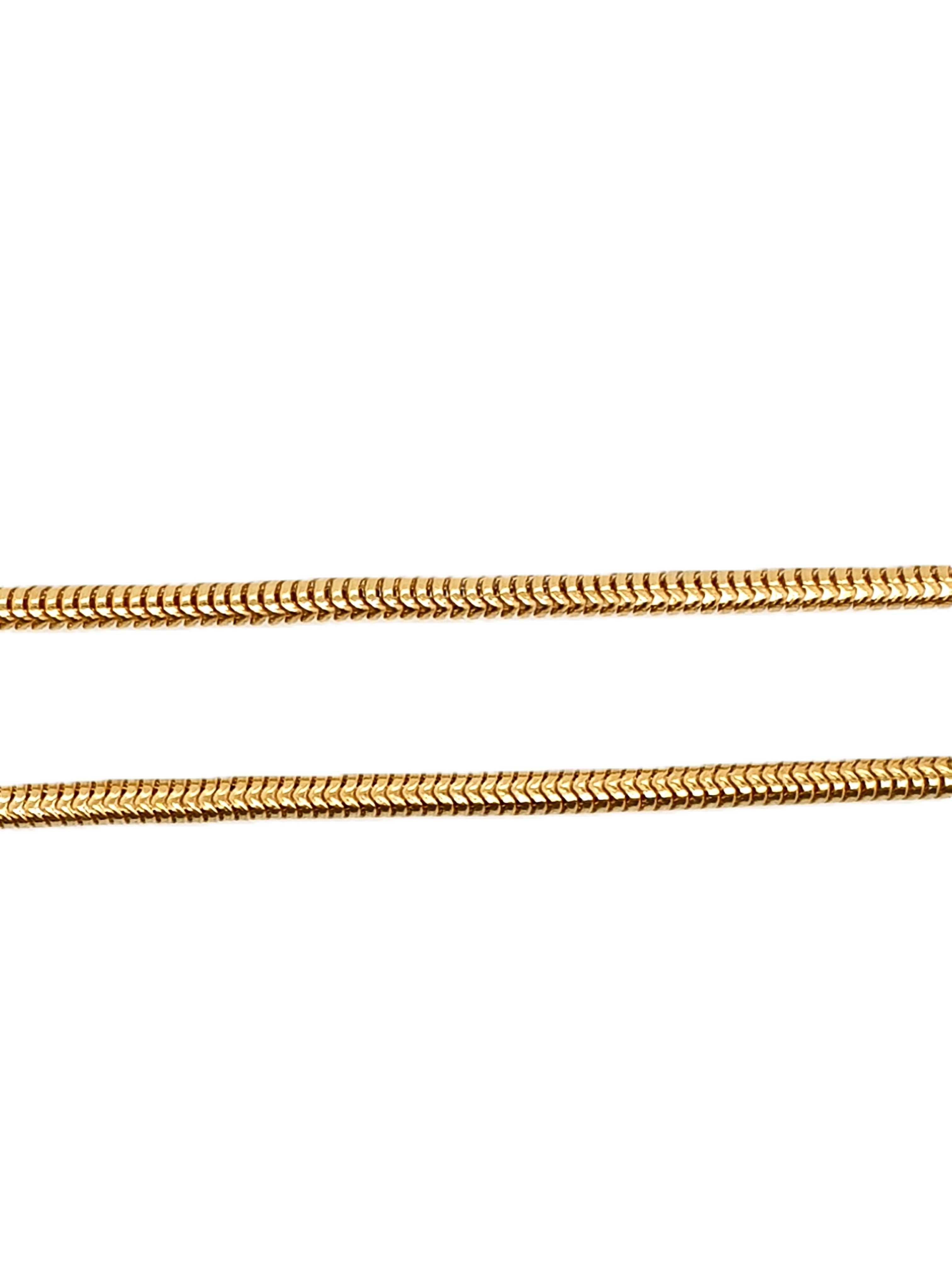 Schlangenkette 750/18kt Gold 70cm