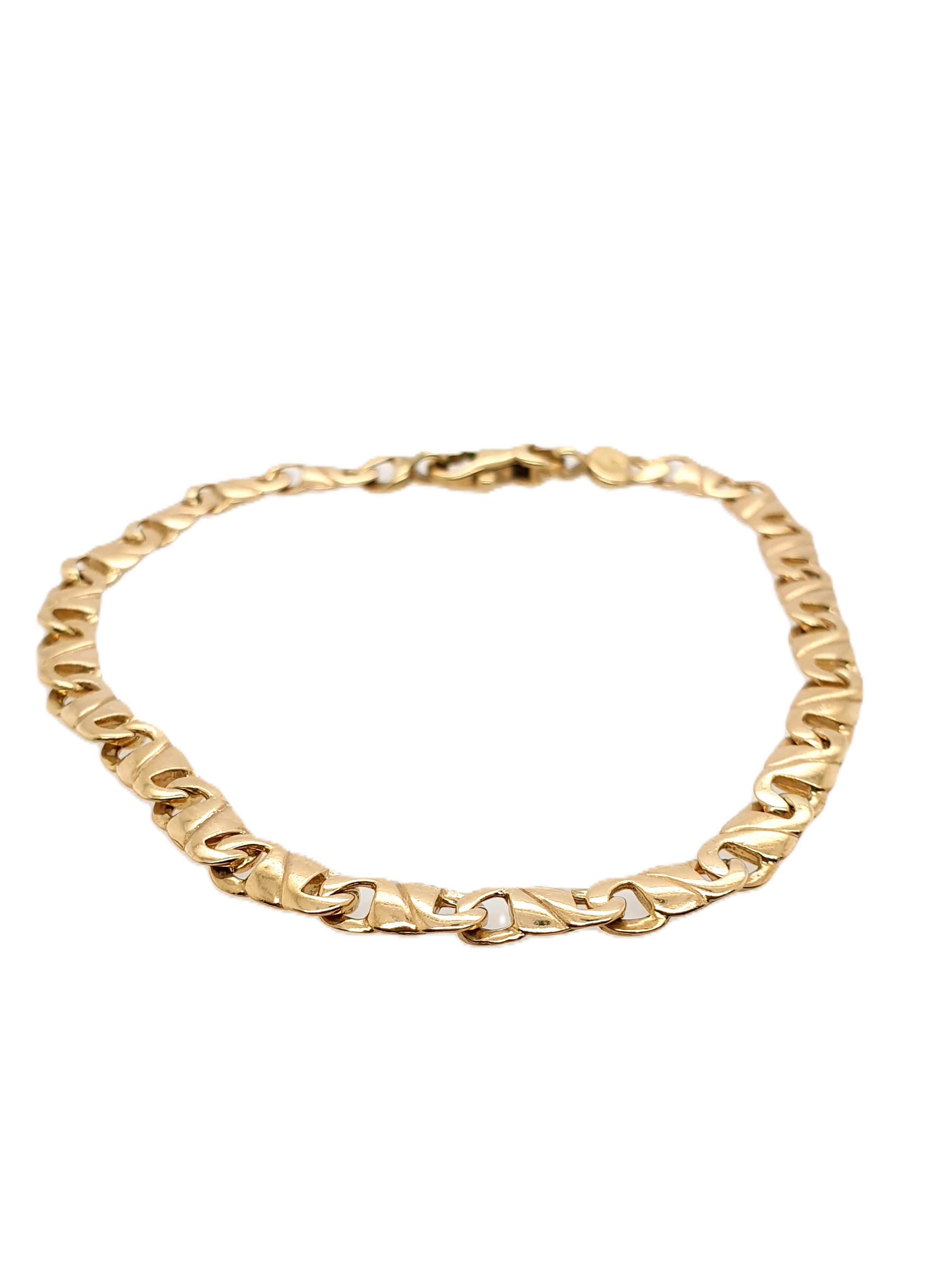 Gold Armband 585/14kt ca. 19cm