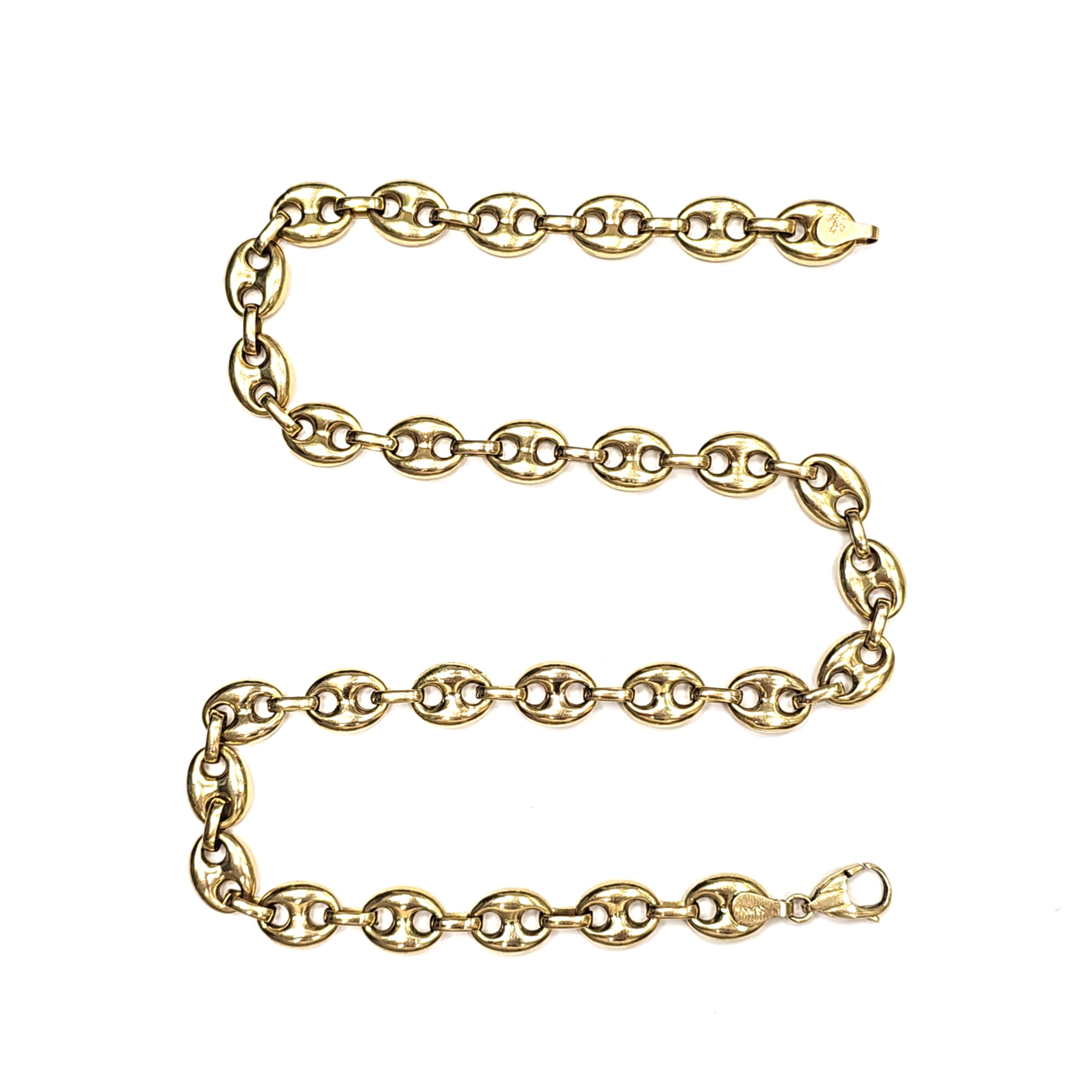 Bohnenkette 585/14k ca. 55cm