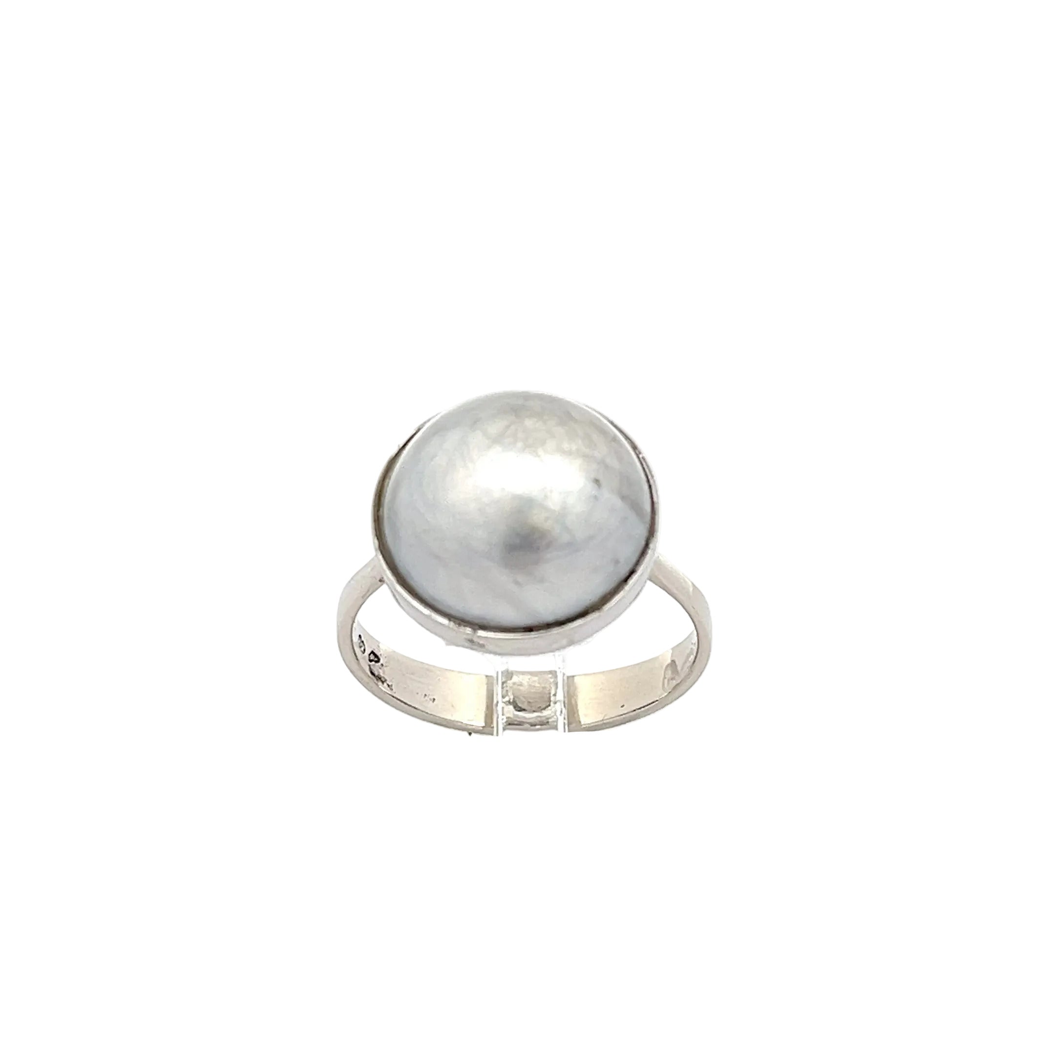 Perlen Ring Damen Sterling Silber 925 *61