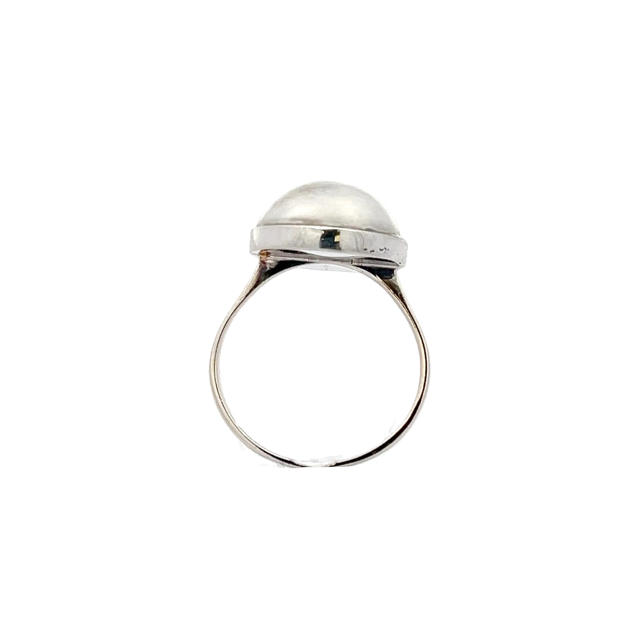 Perlen Ring Damen Sterling Silber 925 *61