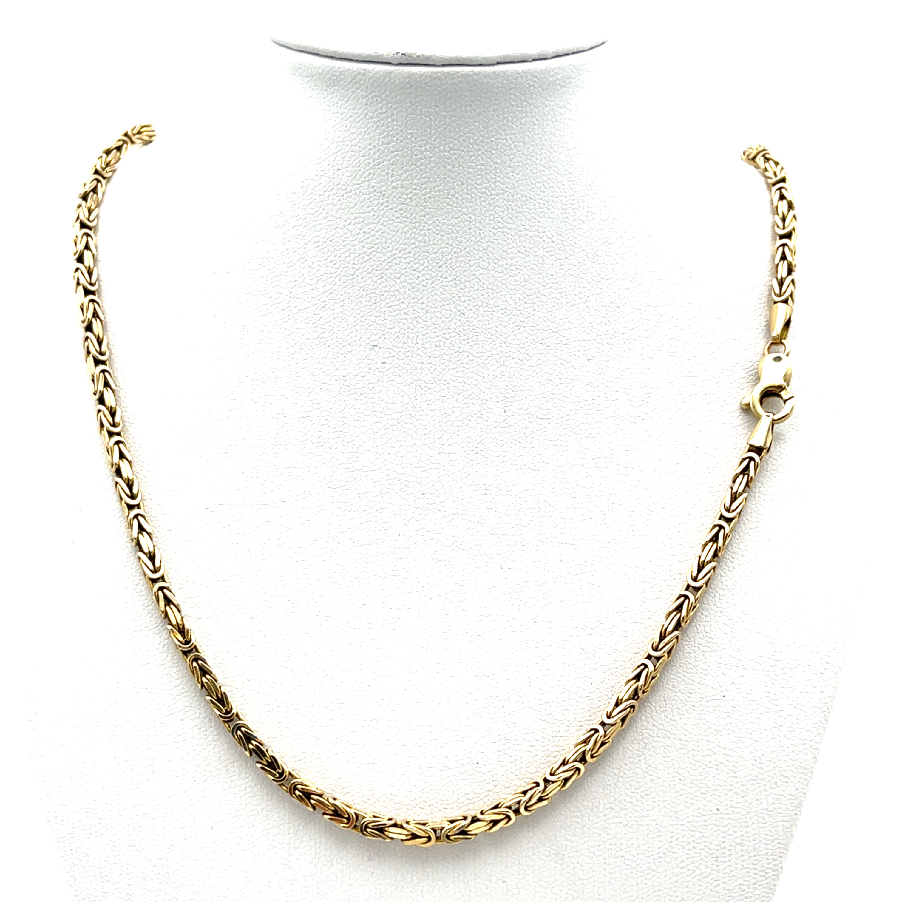 Königskette Gelb Gold 585 14 Karat 66cm lang