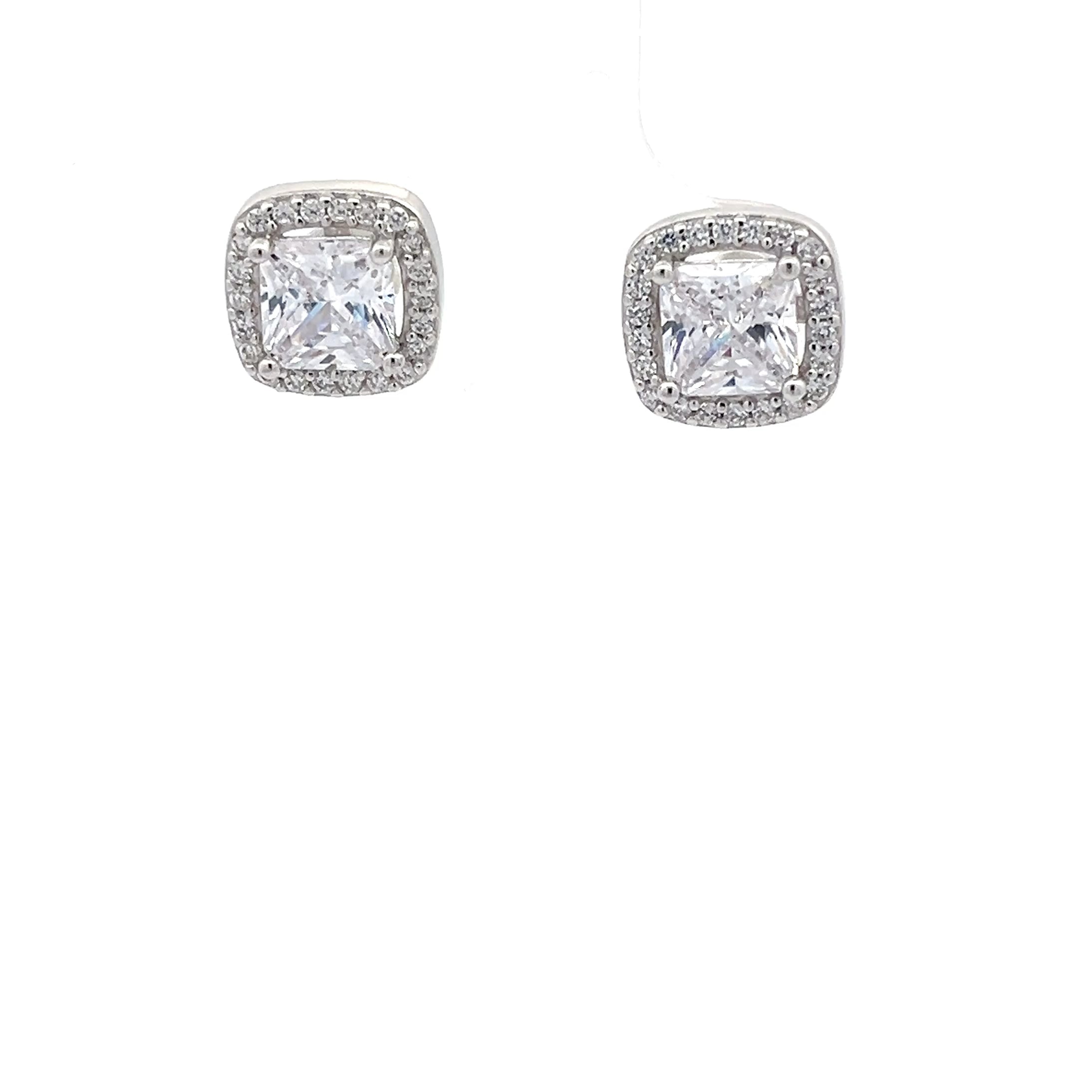 Ohrringe Zirkonia 925 Sterling Silber