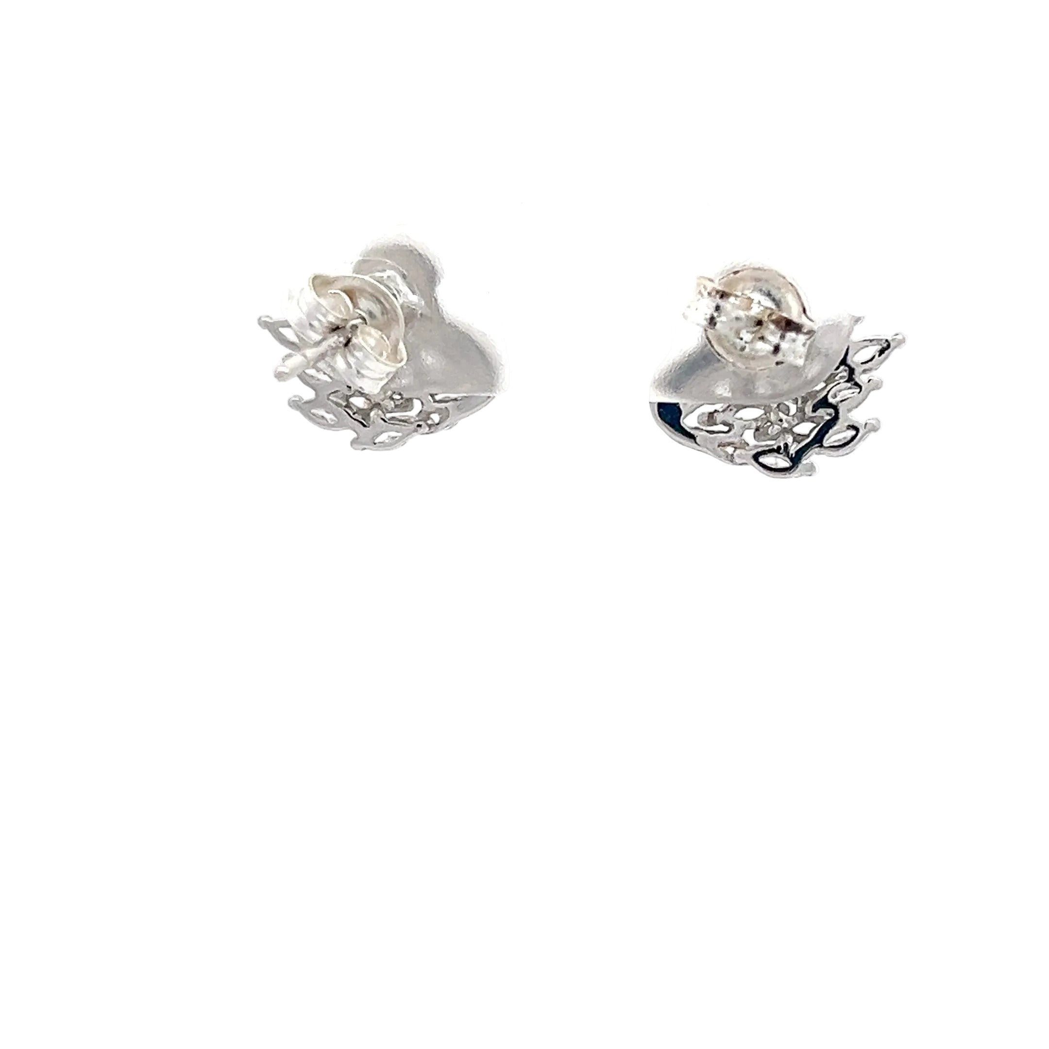 Schwan 925 Sterling Silber Ohrringe mit Zirkonia